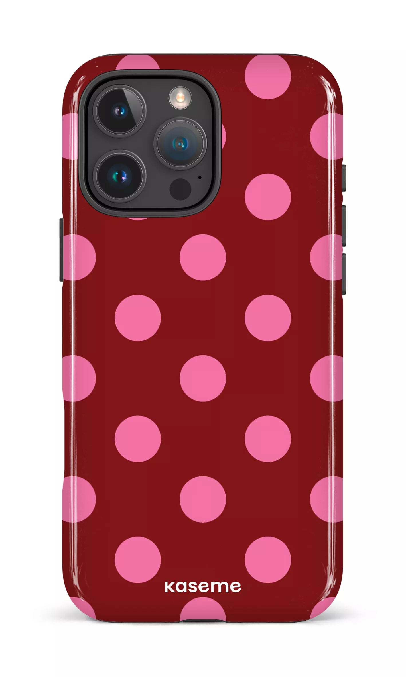 iPhone 16 Pro Max Impact Case Couture Red -