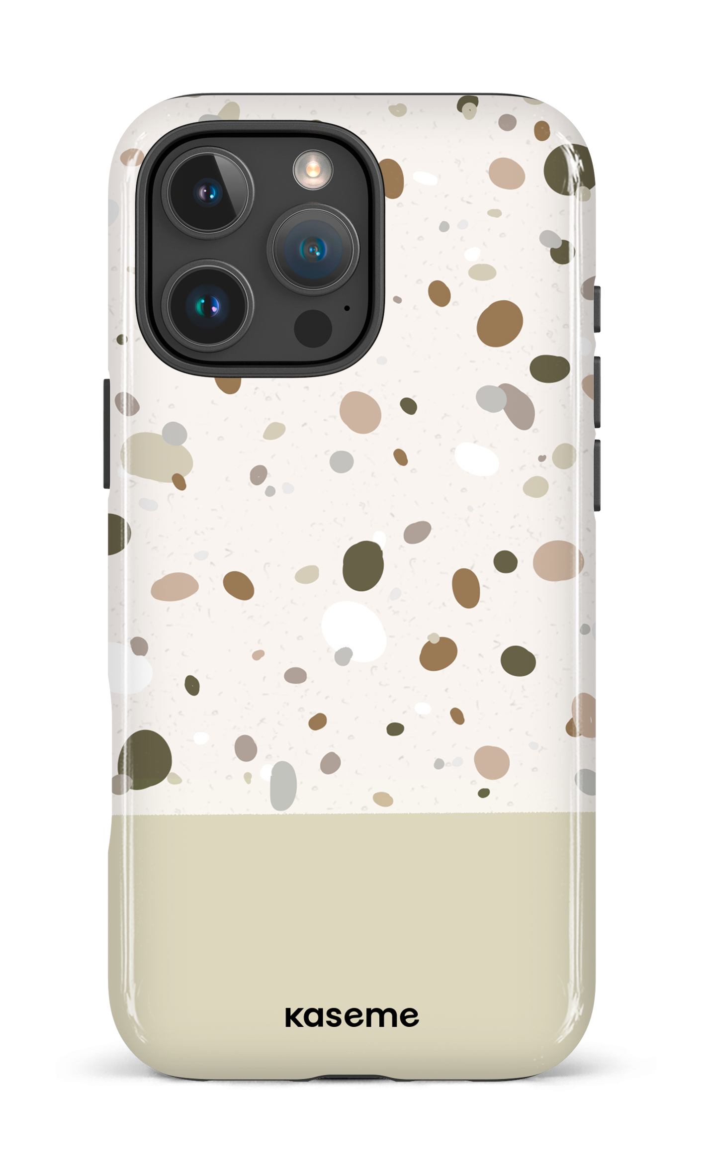 iPhone 16 Pro Max Impact Case Creamy -