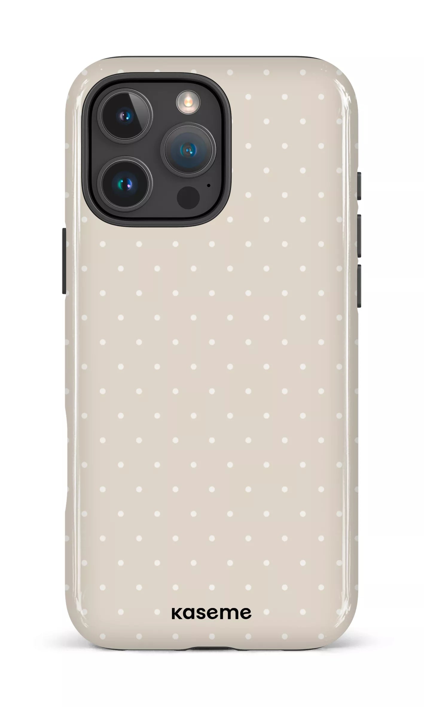 iPhone 16 Pro Max Impact Case Ditsy Beige -