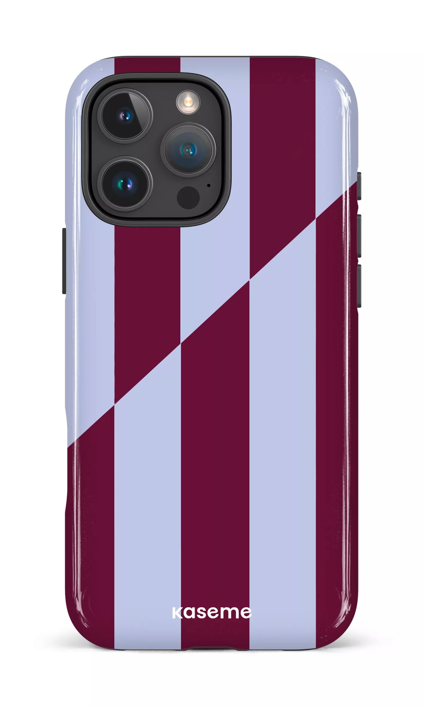 iPhone 16 Pro Max Impact Case Divided Blue -