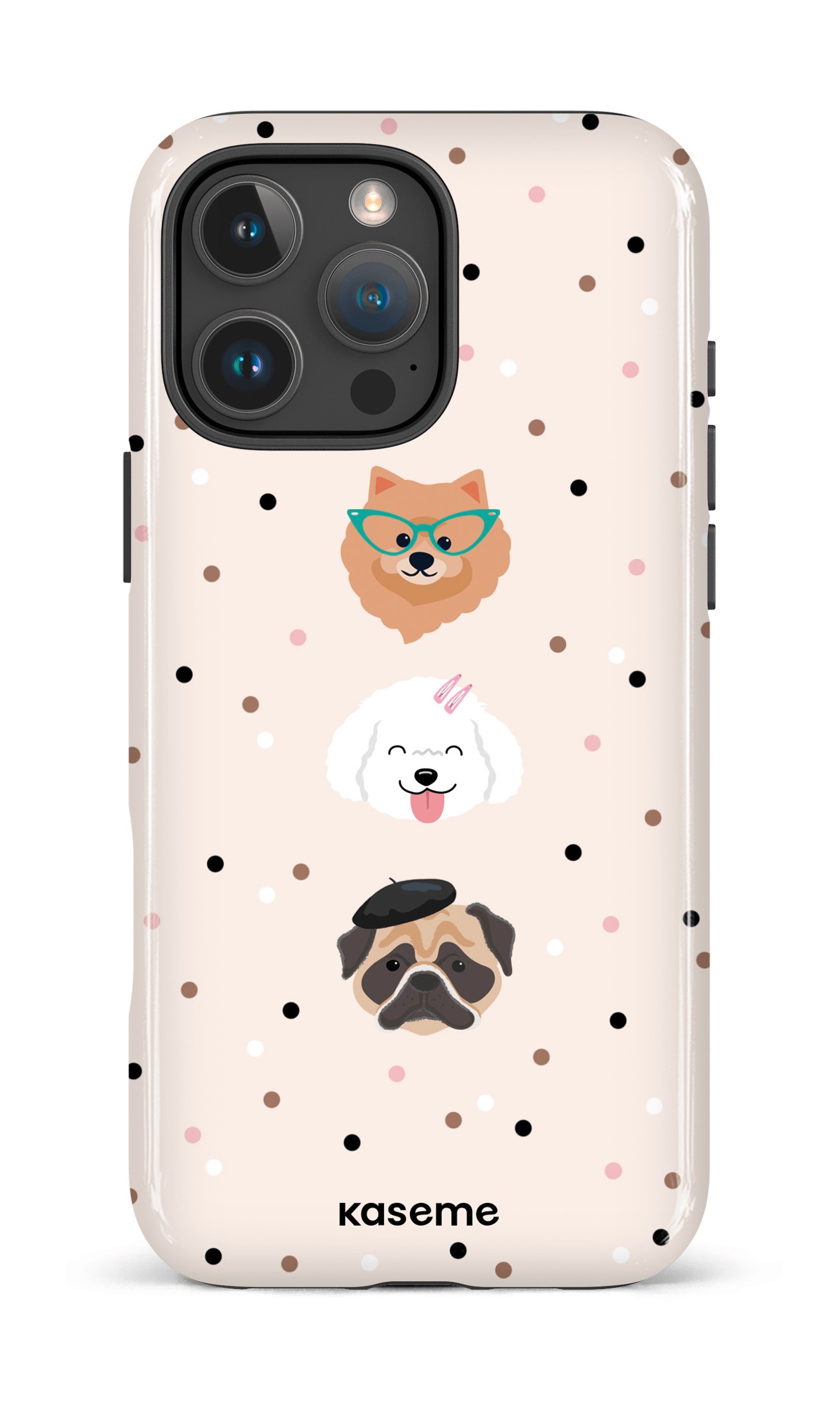 iPhone 16 Pro Max Impact Case Dog lover -