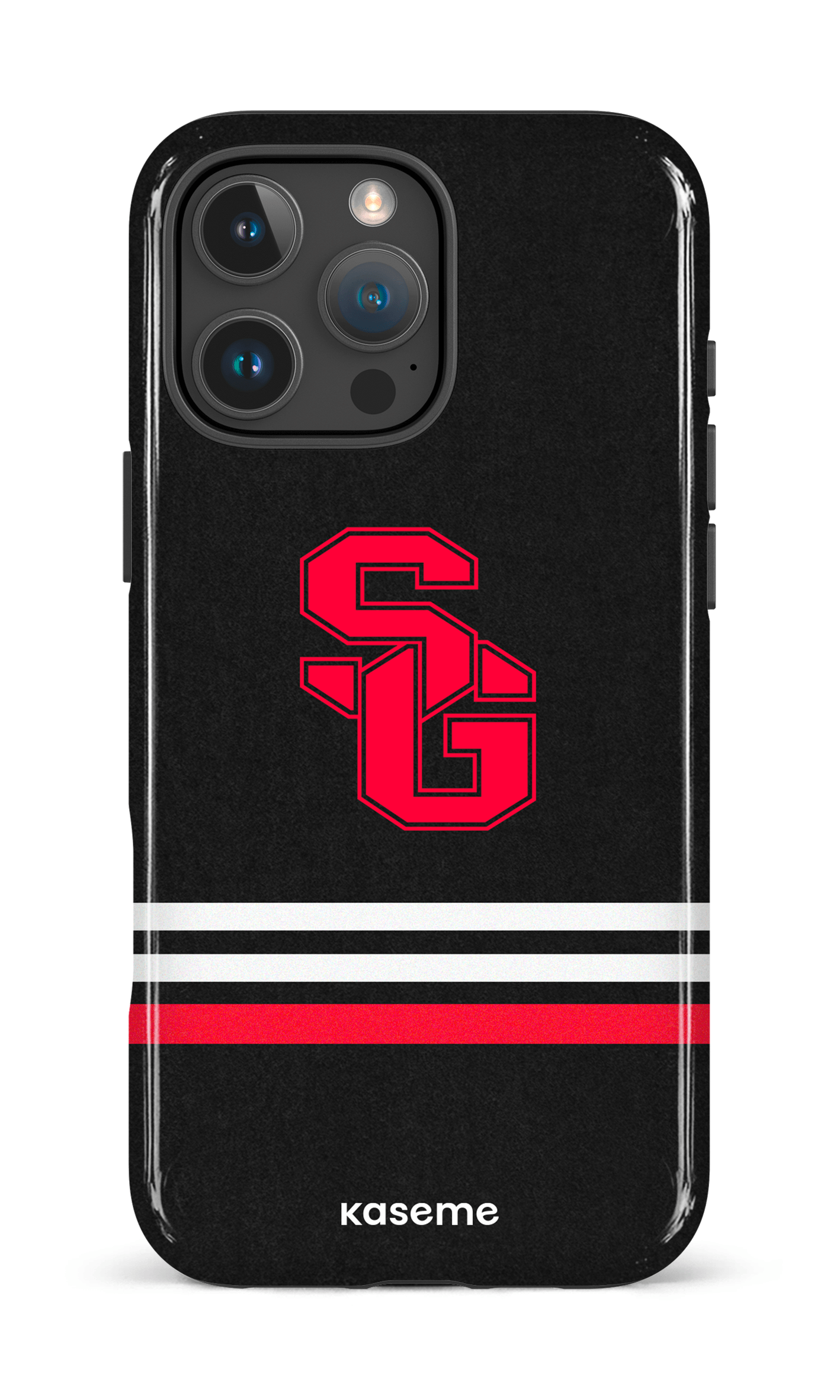 iPhone 16 Pro Max Impact Case Dragons PSG Noir -