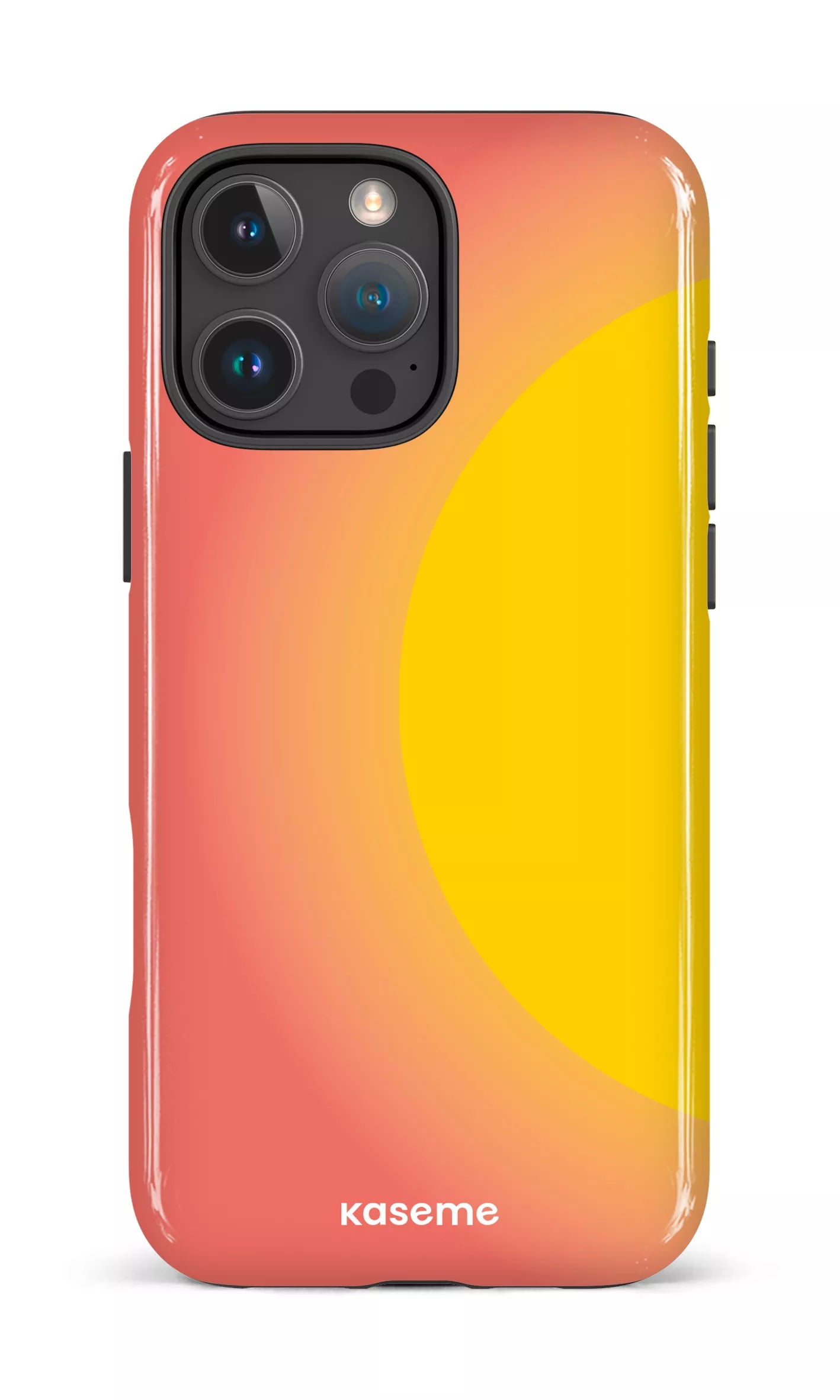 iPhone 16 Pro Max Impact Case Enfant Soleil Corail -