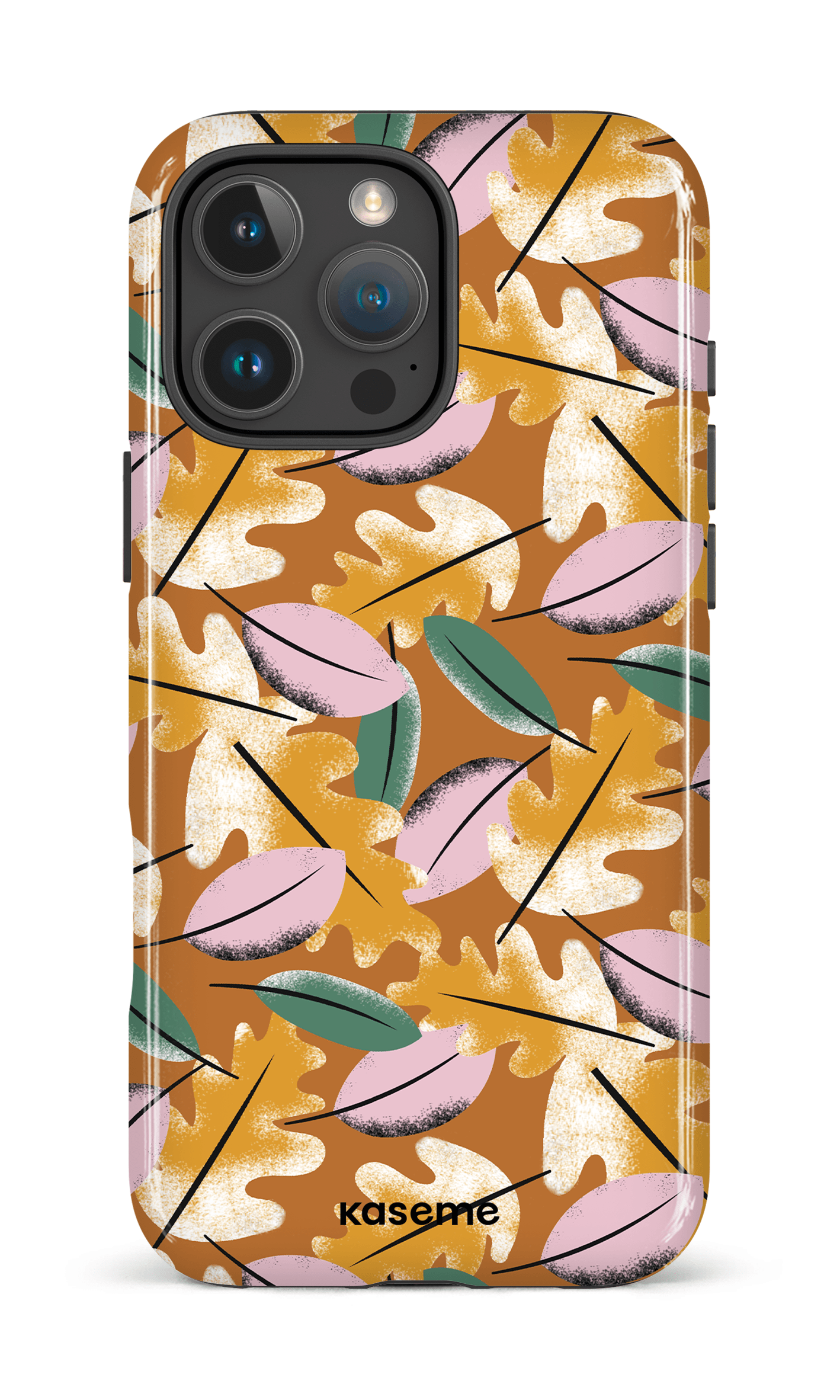 iPhone 16 Pro Max Impact Case Flyleaf Brown -