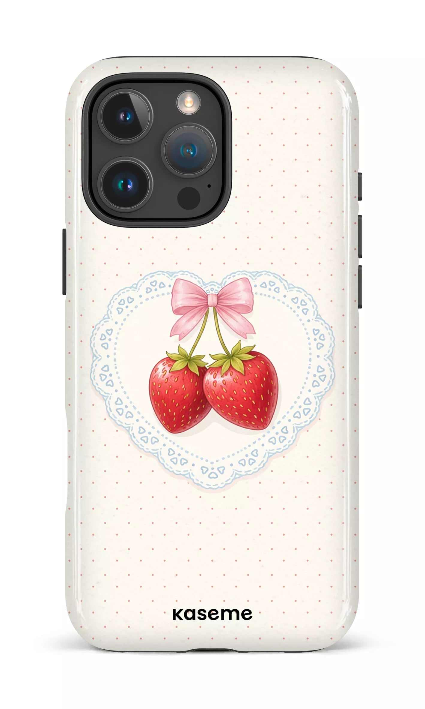 iPhone 16 Pro Max Impact Case Fresa Lace -