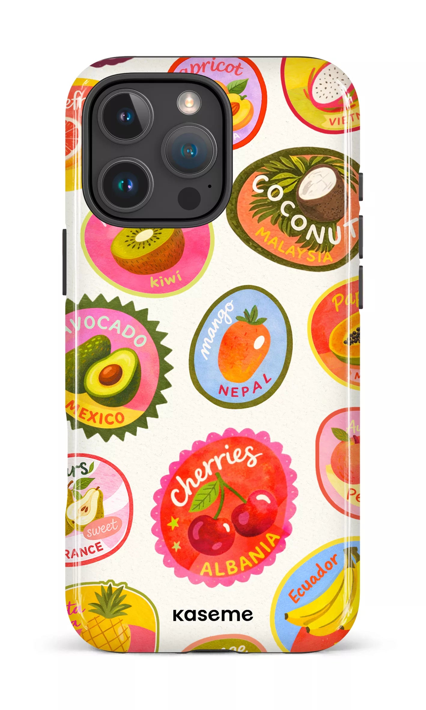 iPhone 16 Pro Max Impact Case Frutti -
