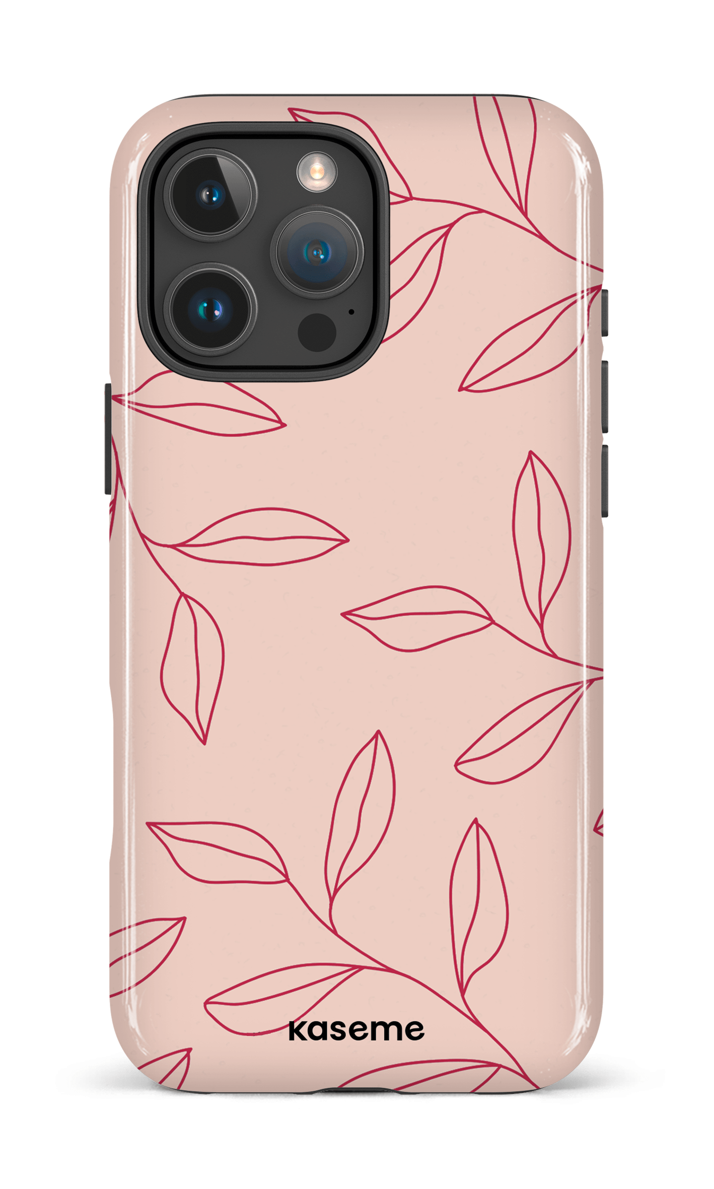 iPhone 16 Pro Max Impact Case Gloomy magenta -