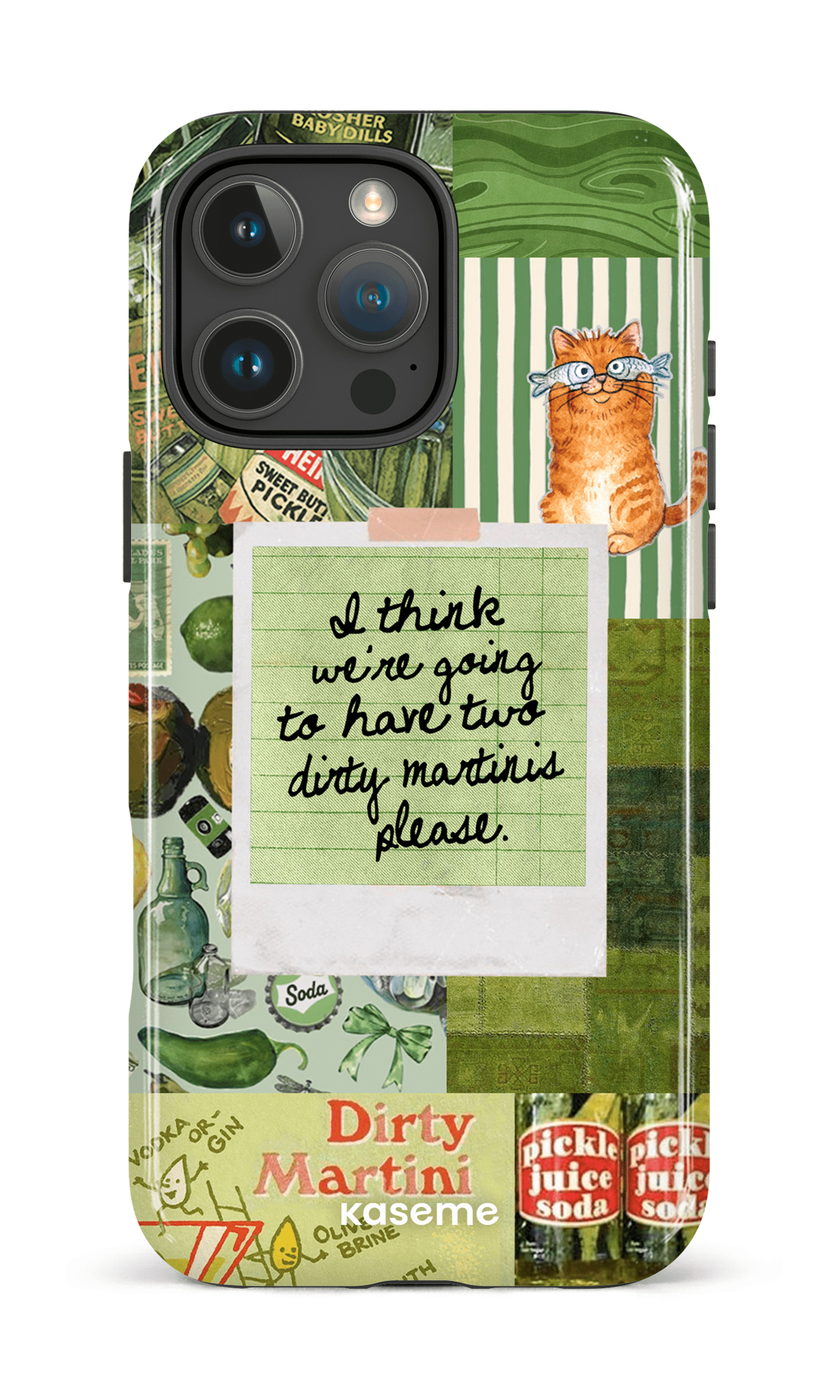 iPhone 16 Pro Max Impact Case Green Hour -