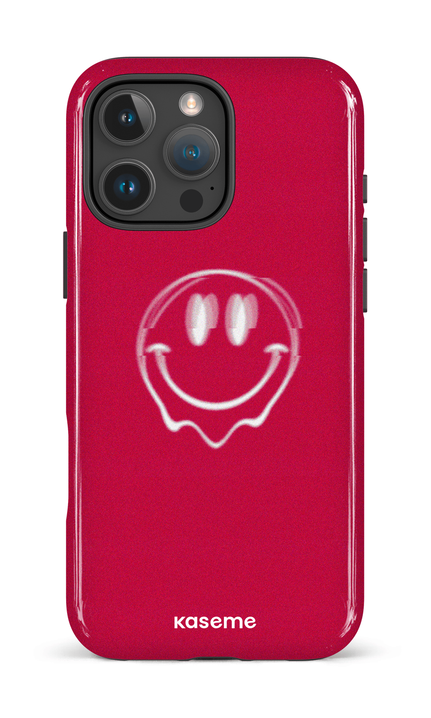 iPhone 16 Pro Max Impact Case Grin magenta -