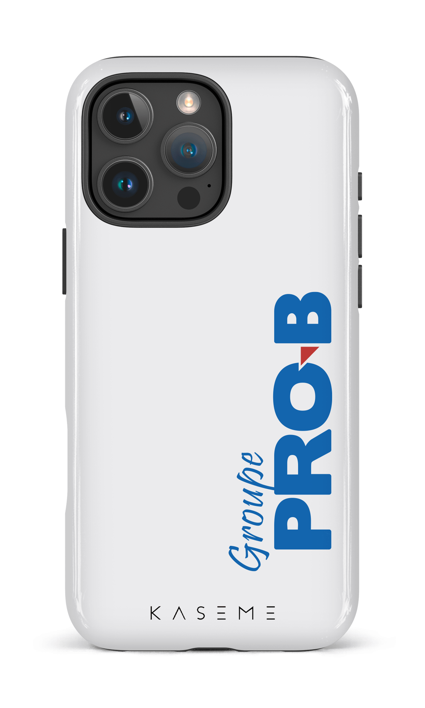 iPhone 16 Pro Max Impact Case Groupe Pro-B Blanc -