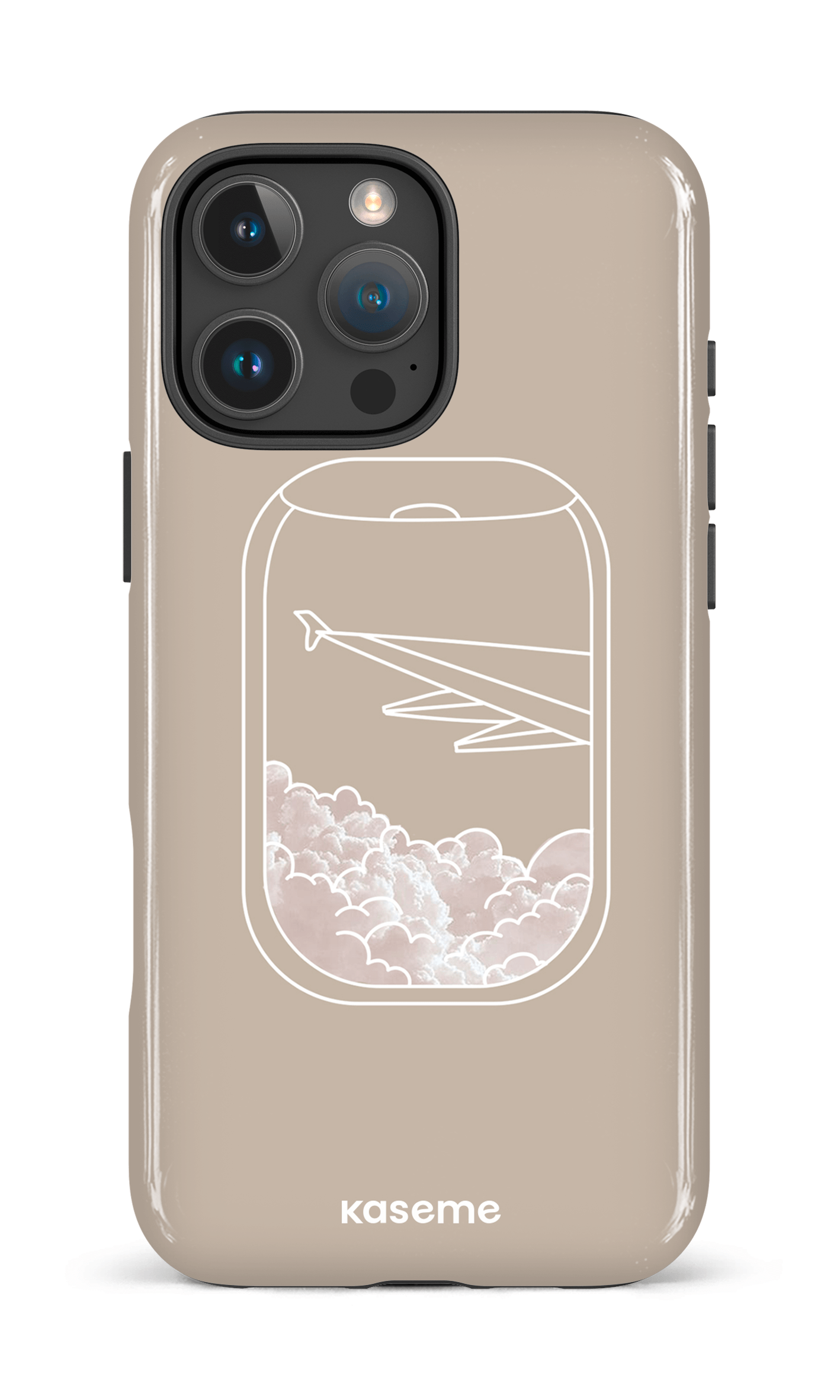 iPhone 16 Pro Max Impact Case Head in the clouds -
