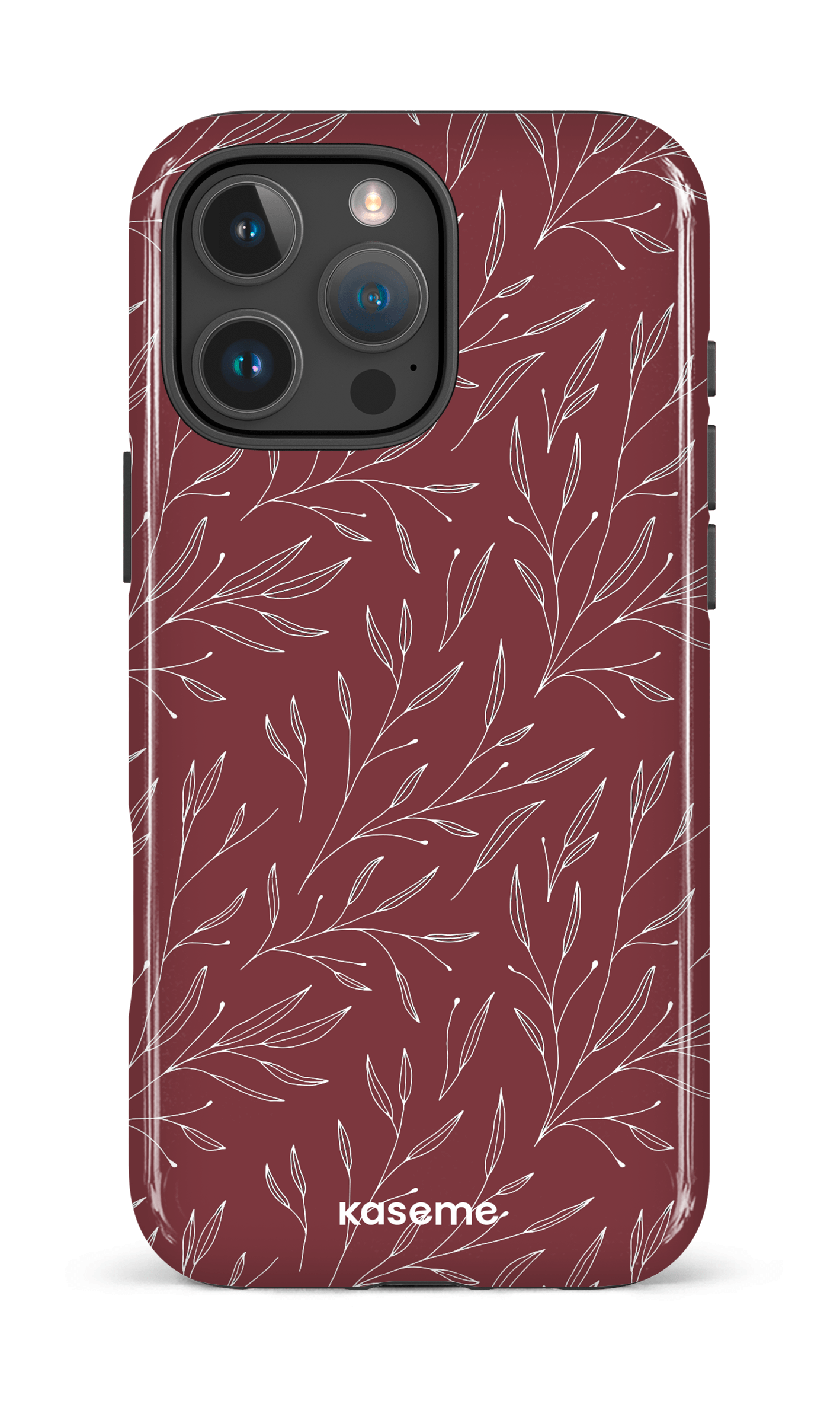 iPhone 16 Pro Max Impact Case Hibiscus Red -