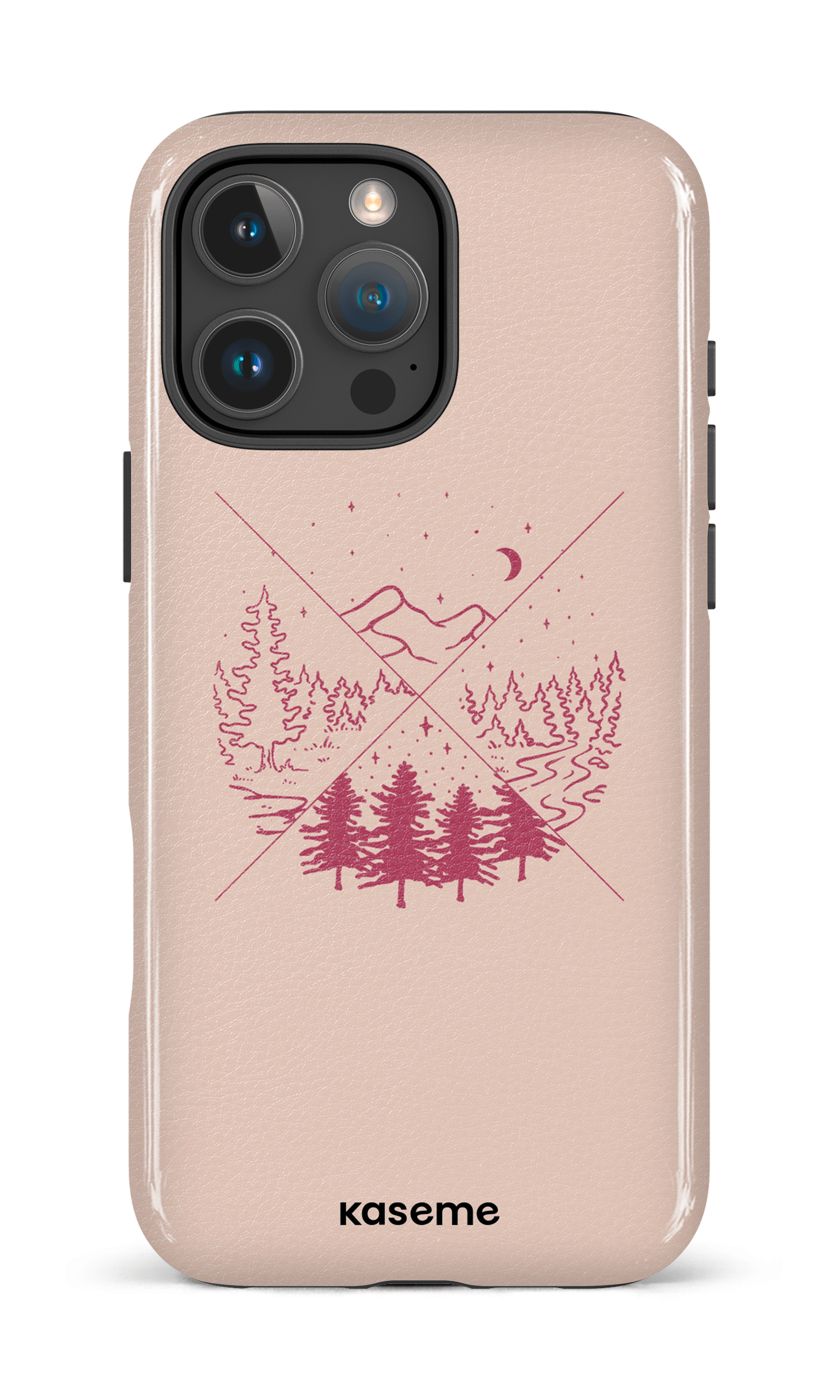 iPhone 16 Pro Max Impact Case Hike magenta -