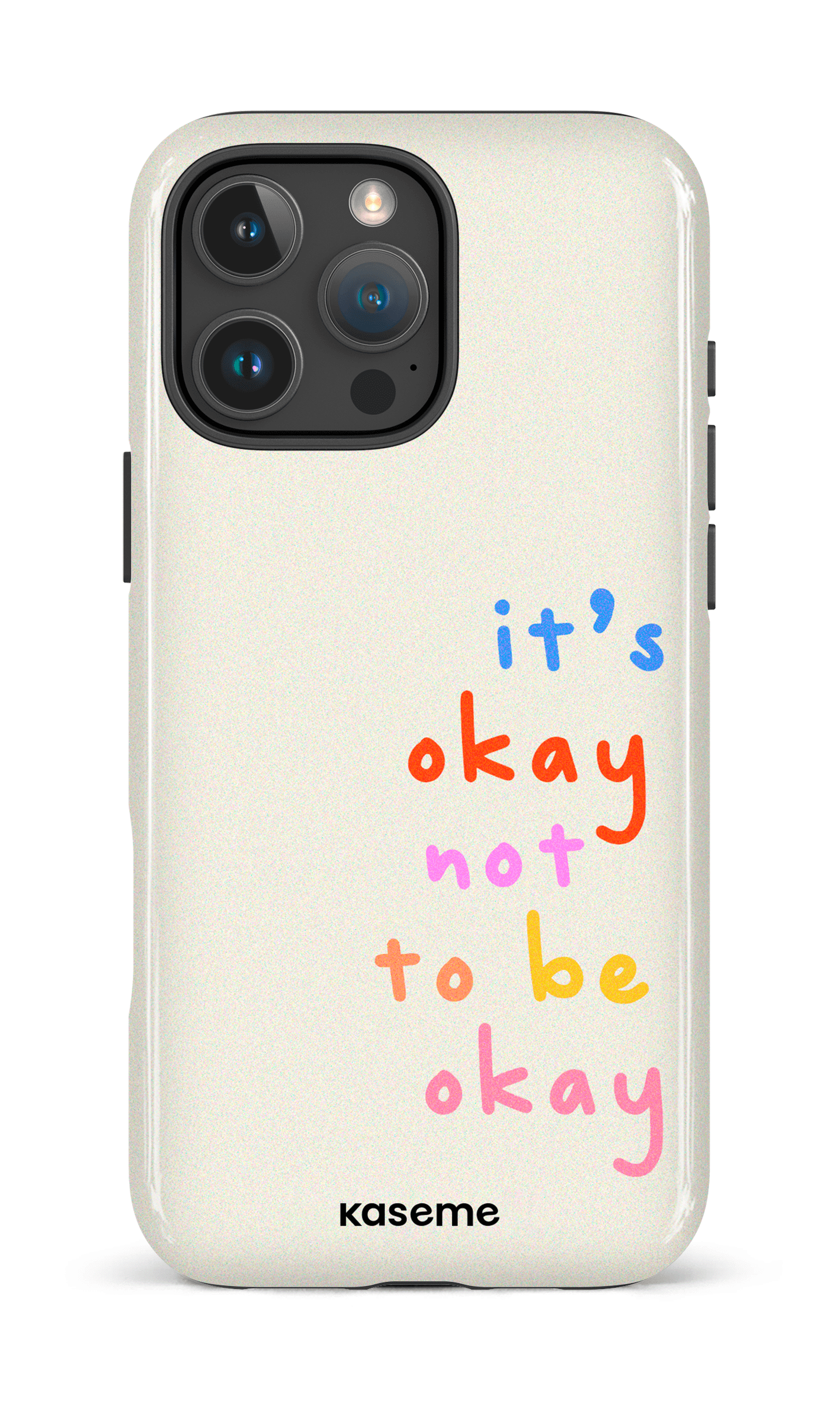 iPhone 16 Pro Max Impact Case It's okay not to be okay -