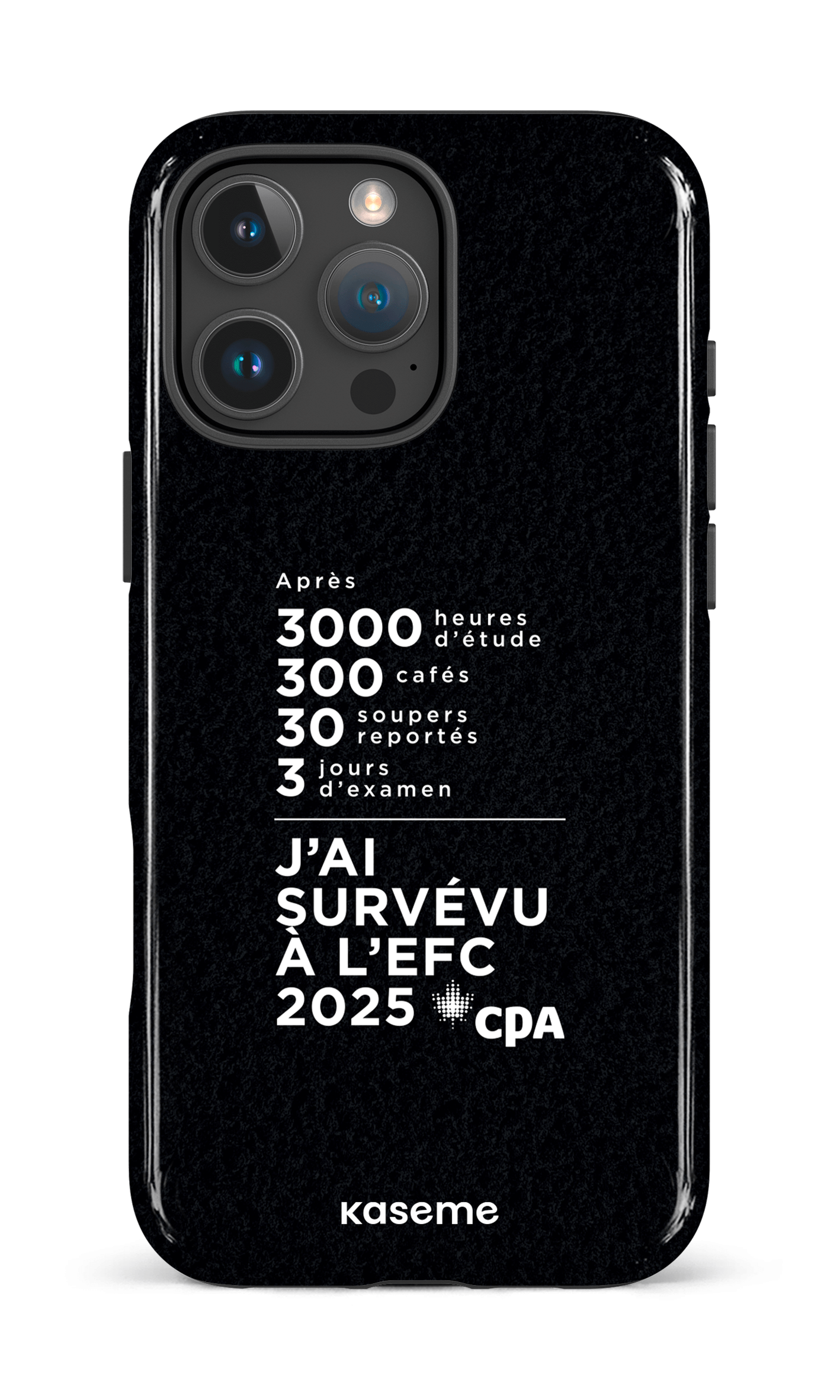 iPhone 16 Pro Max Impact Case J'ai réussi l'EFC 2025! -