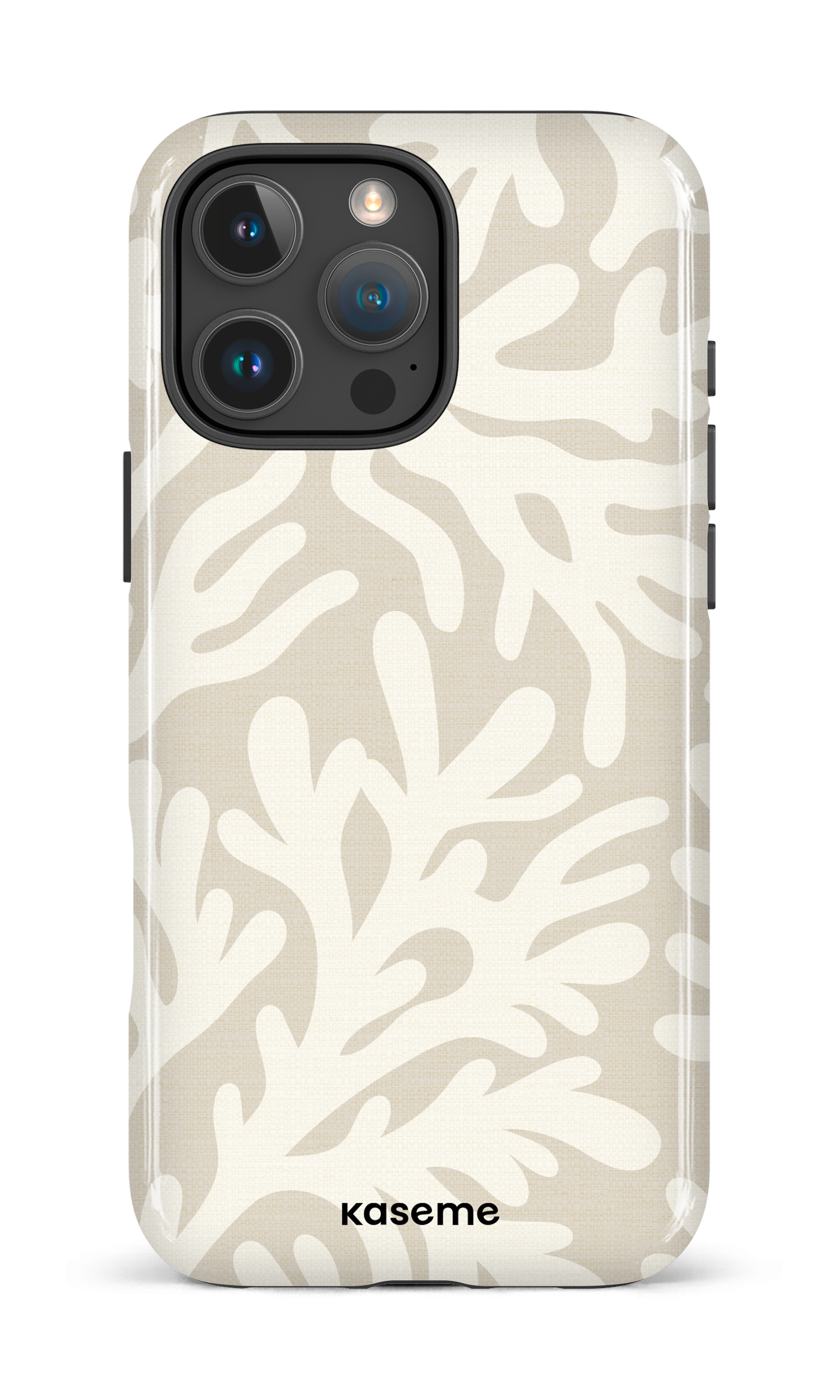 iPhone 16 Pro Max Impact Case Koralia Beige -