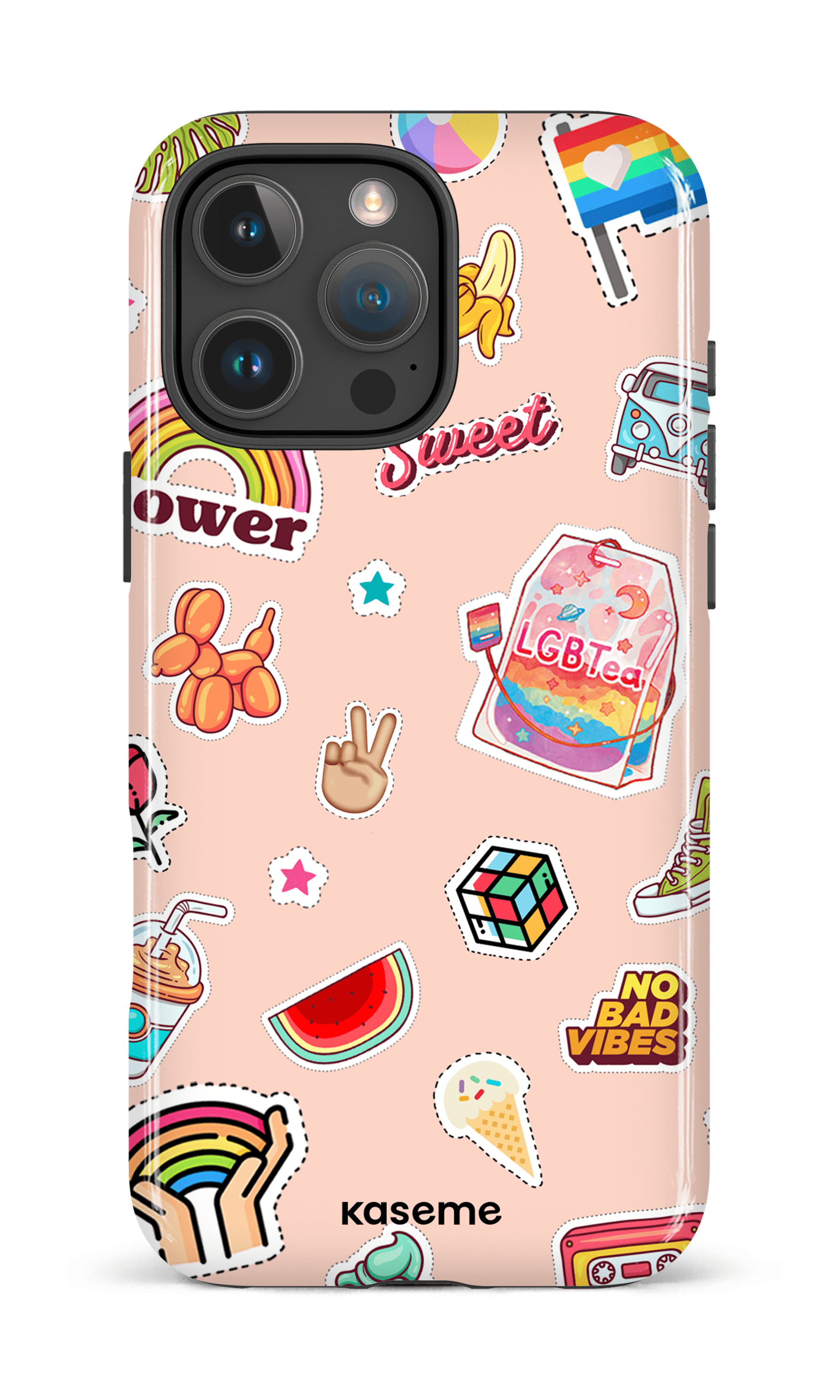 iPhone 16 Pro Max Impact Case LGBTea -