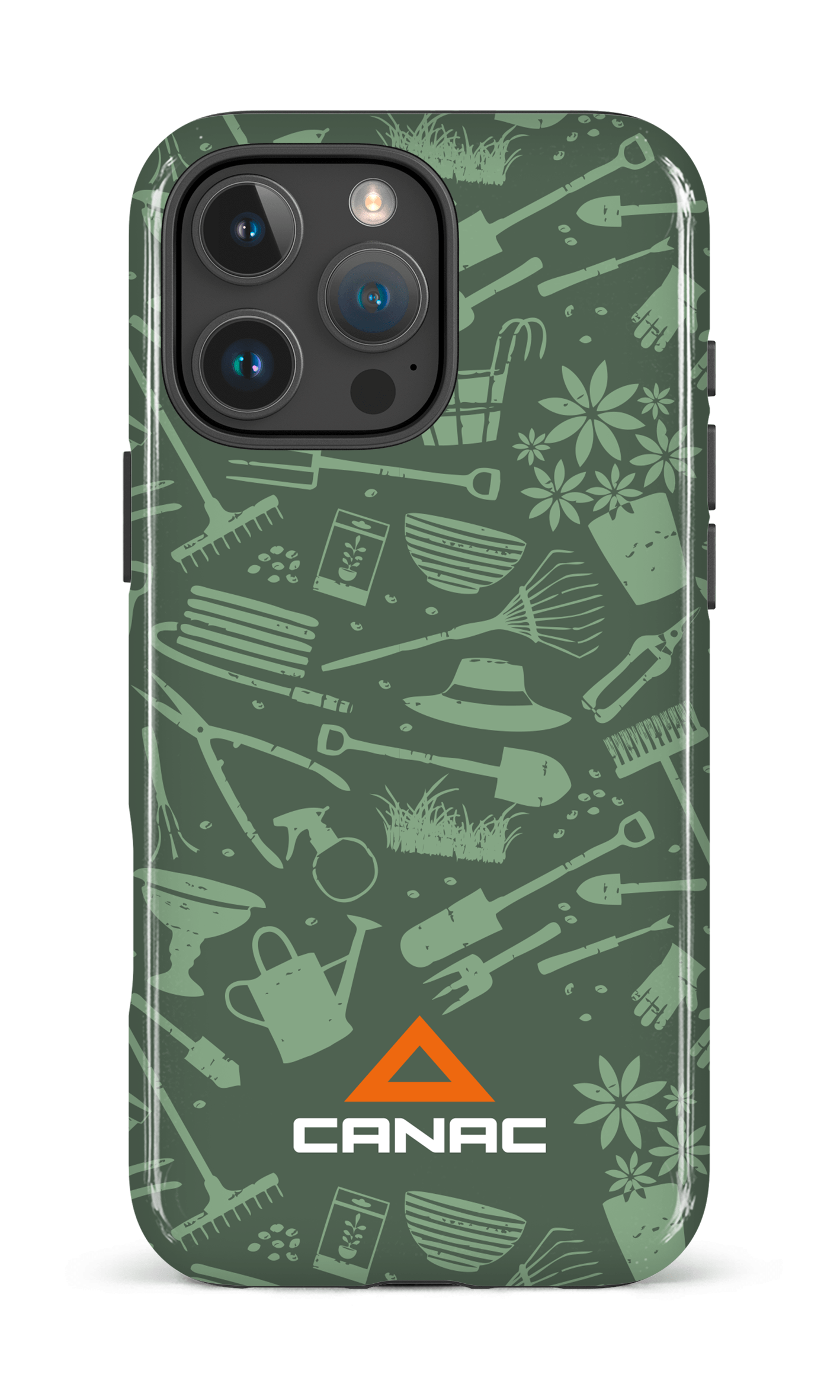 iPhone 16 Pro Max Impact Case Le saisonnier vert par Canac -