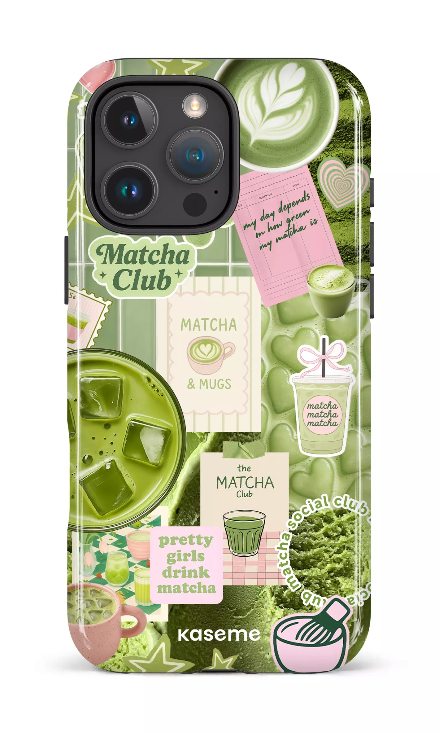 iPhone 16 Pro Max Impact Case Matcha Rituals -