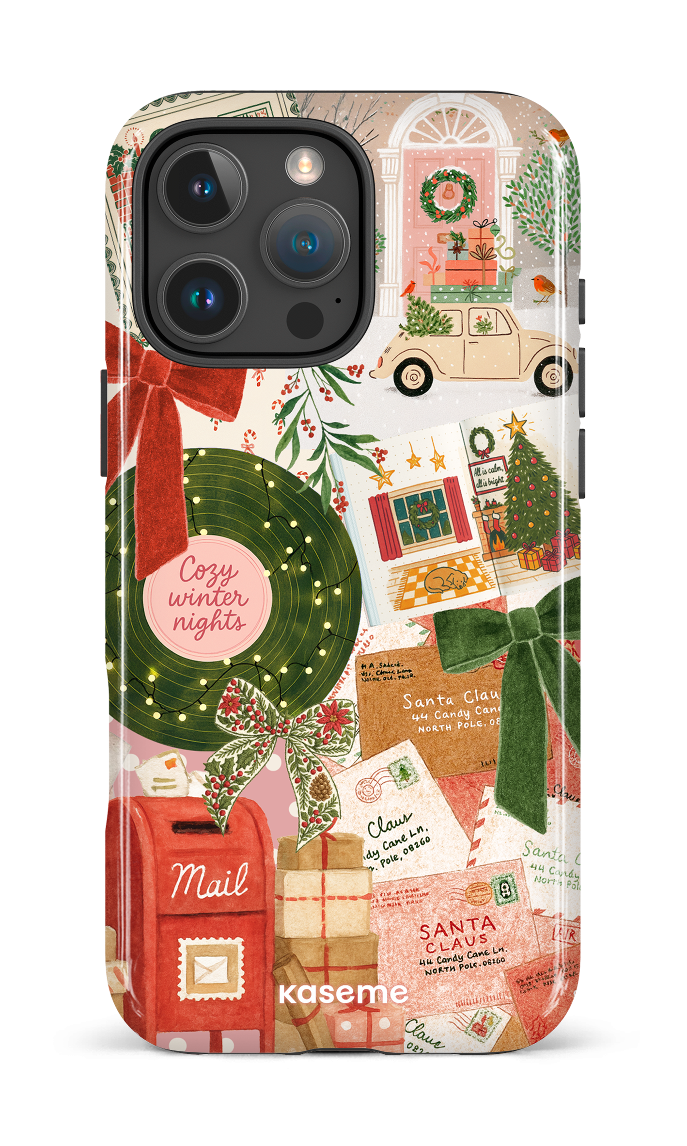 iPhone 16 Pro Max Impact Case Merry Mail -