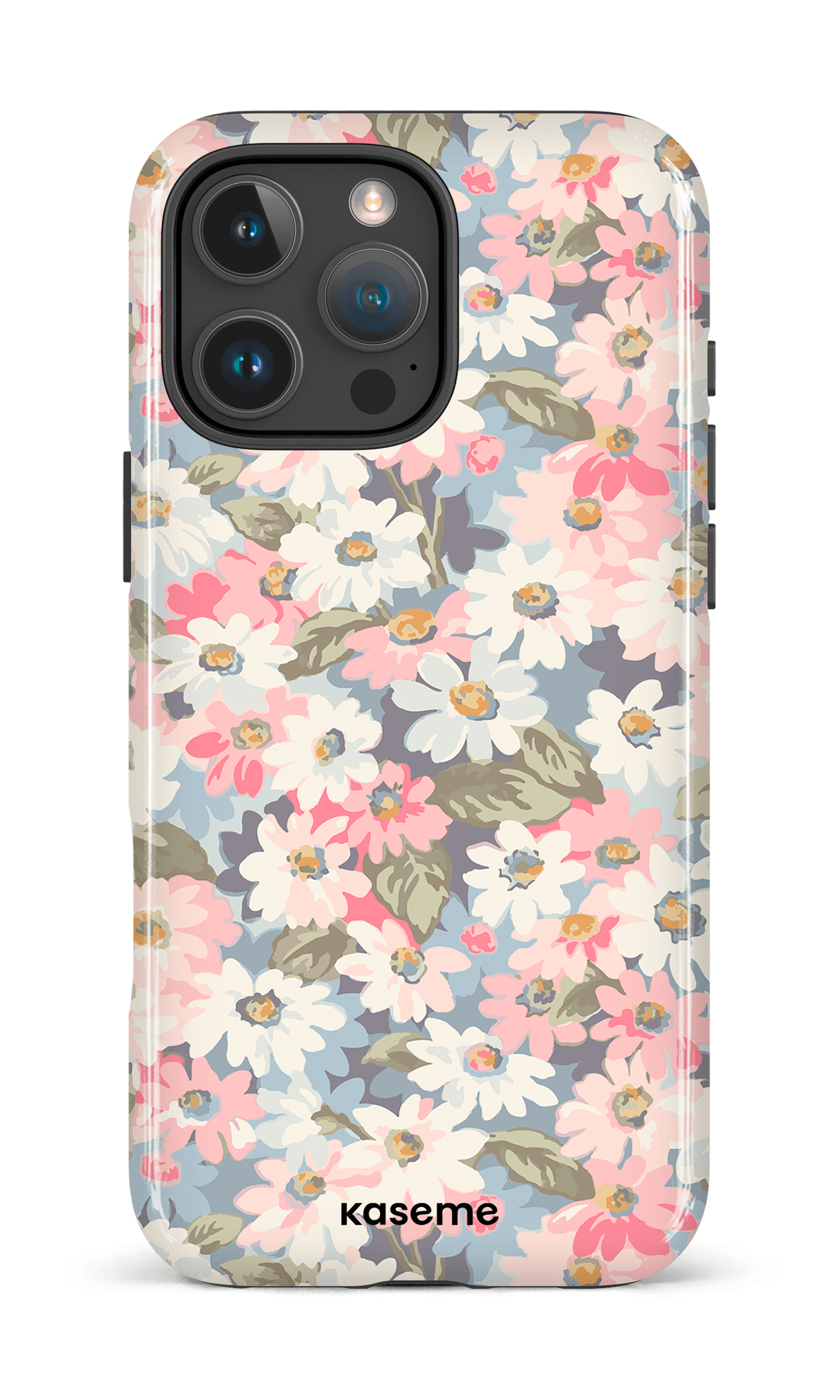 iPhone 16 Pro Max Impact Case Mosaic of blooms -