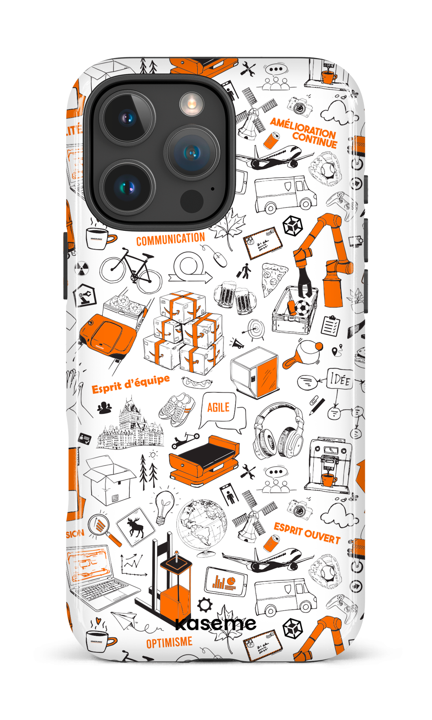 iPhone 16 Pro Max Impact Case Murale Vanderlande -