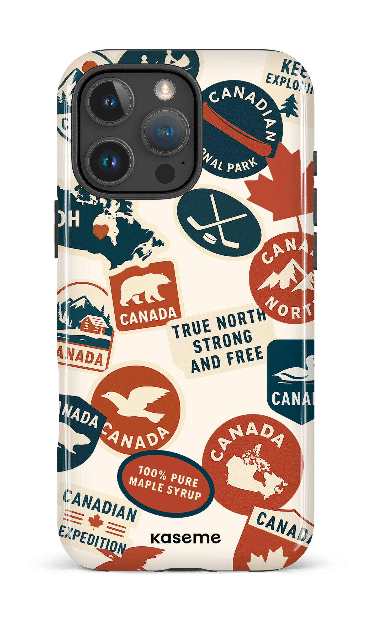 iPhone 16 Pro Max Impact Case Oh Maple -