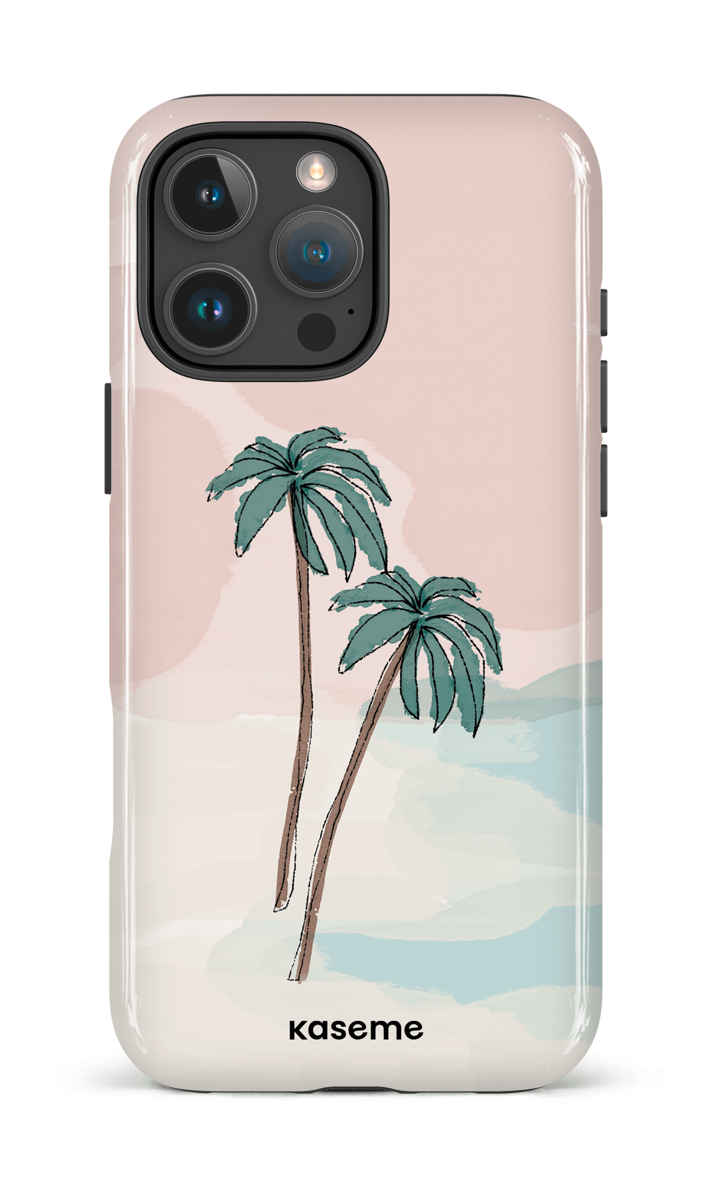 iPhone 16 Pro Max Impact Case Palm Bae -