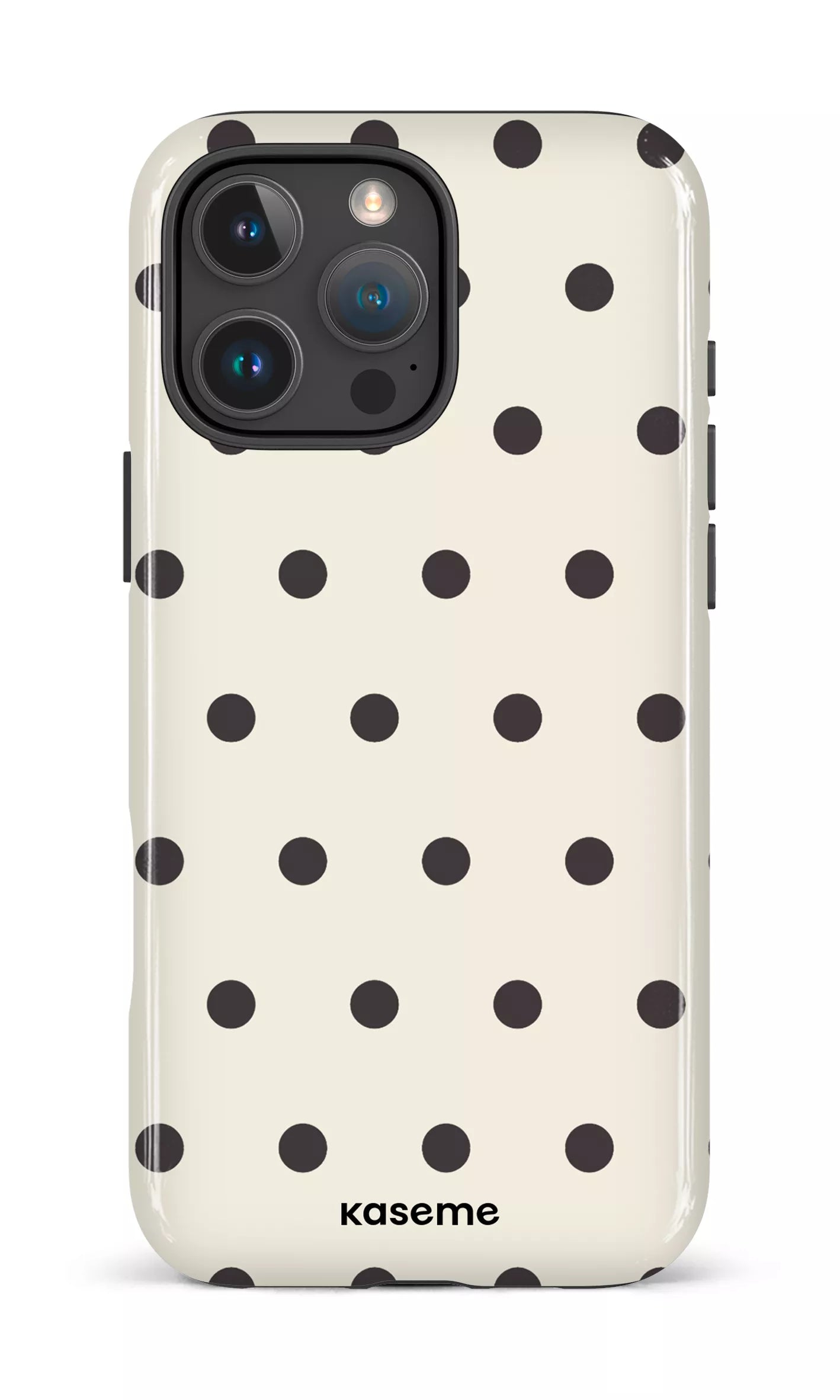 iPhone 16 Pro Max Impact Case Polka -