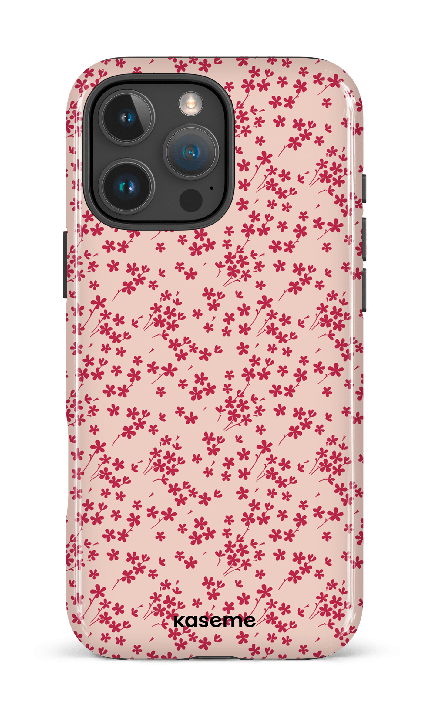 iPhone 16 Pro Max Impact Case Posy light magenta -