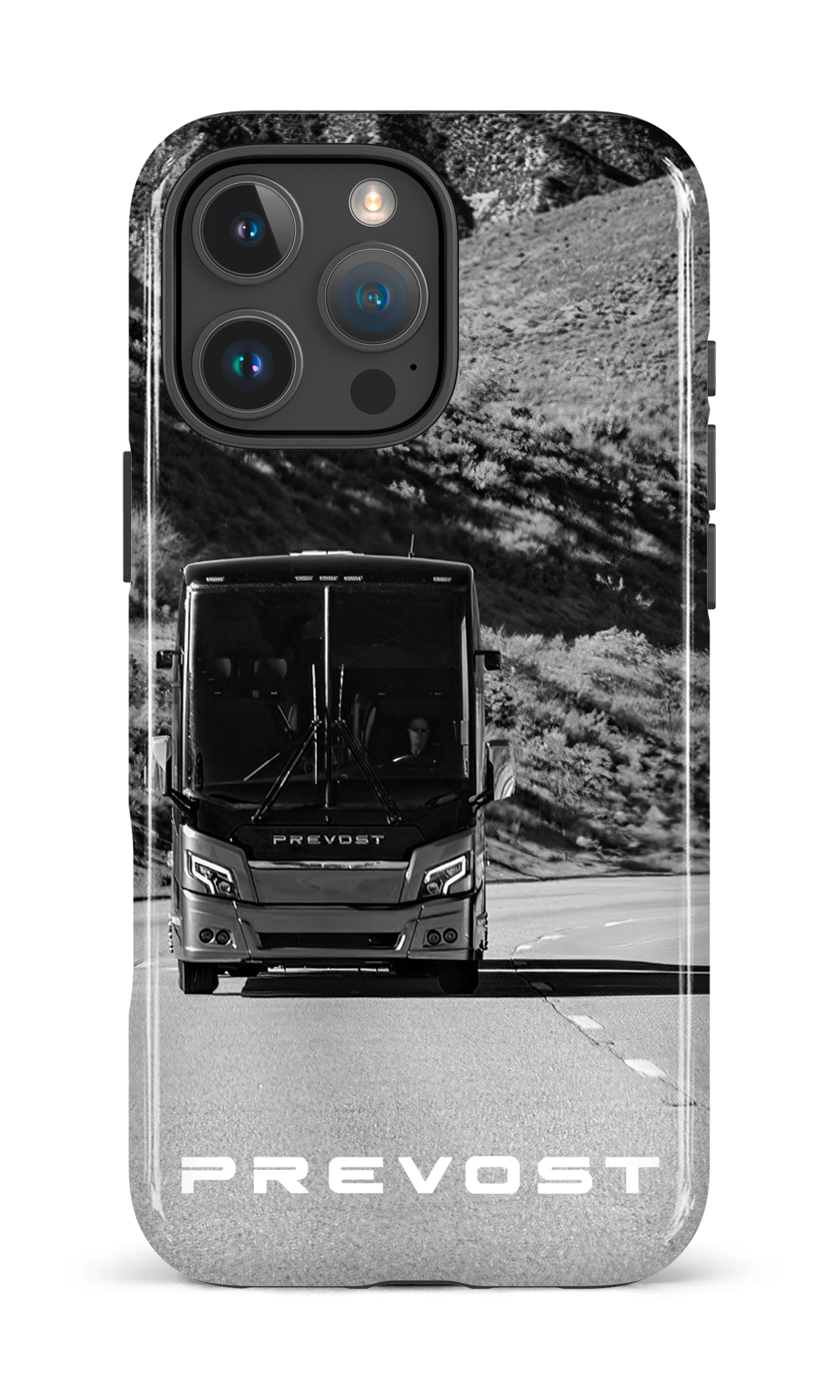 iPhone 16 Pro Max Impact Case Prevost N&B -