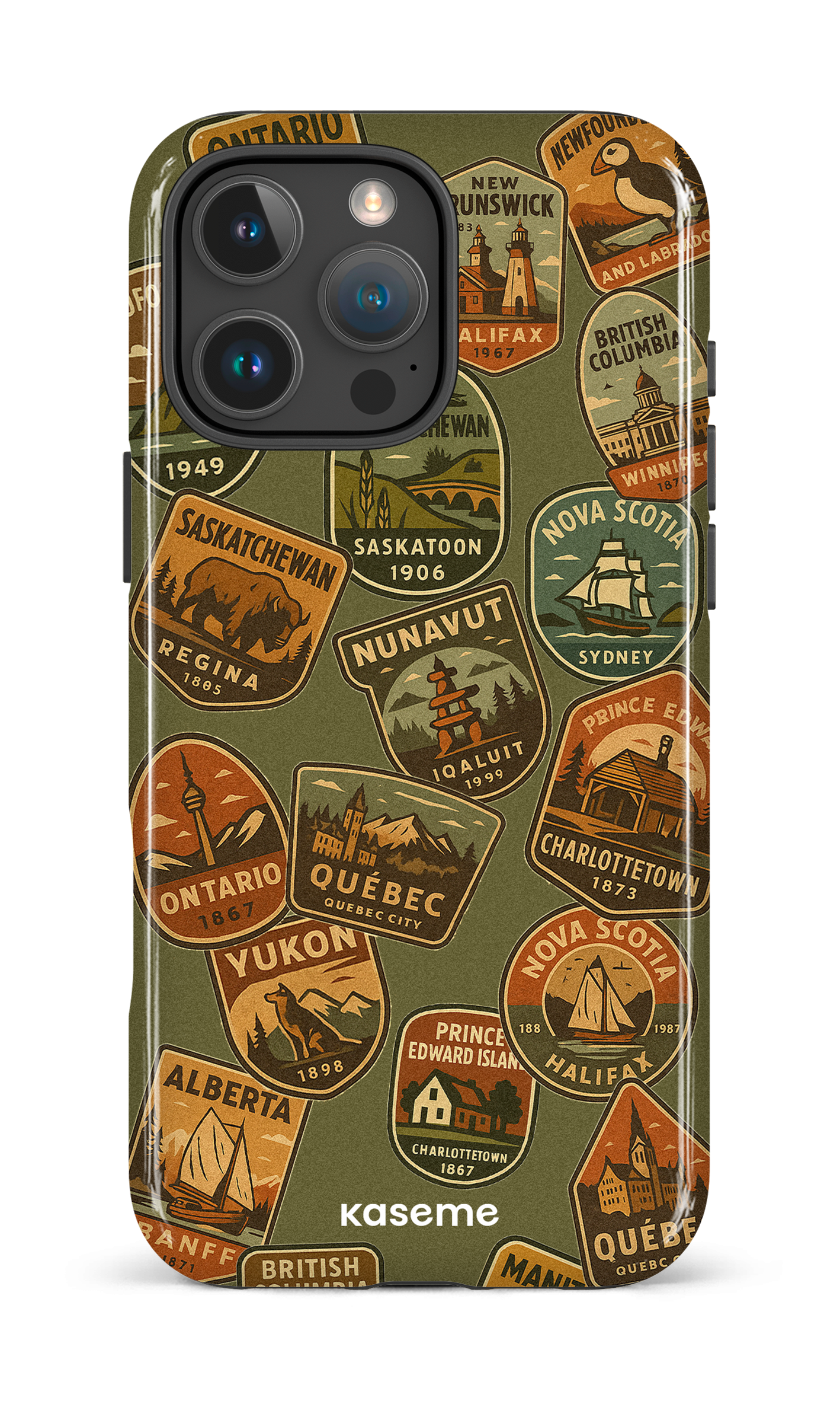iPhone 16 Pro Max Impact Case Provinces -