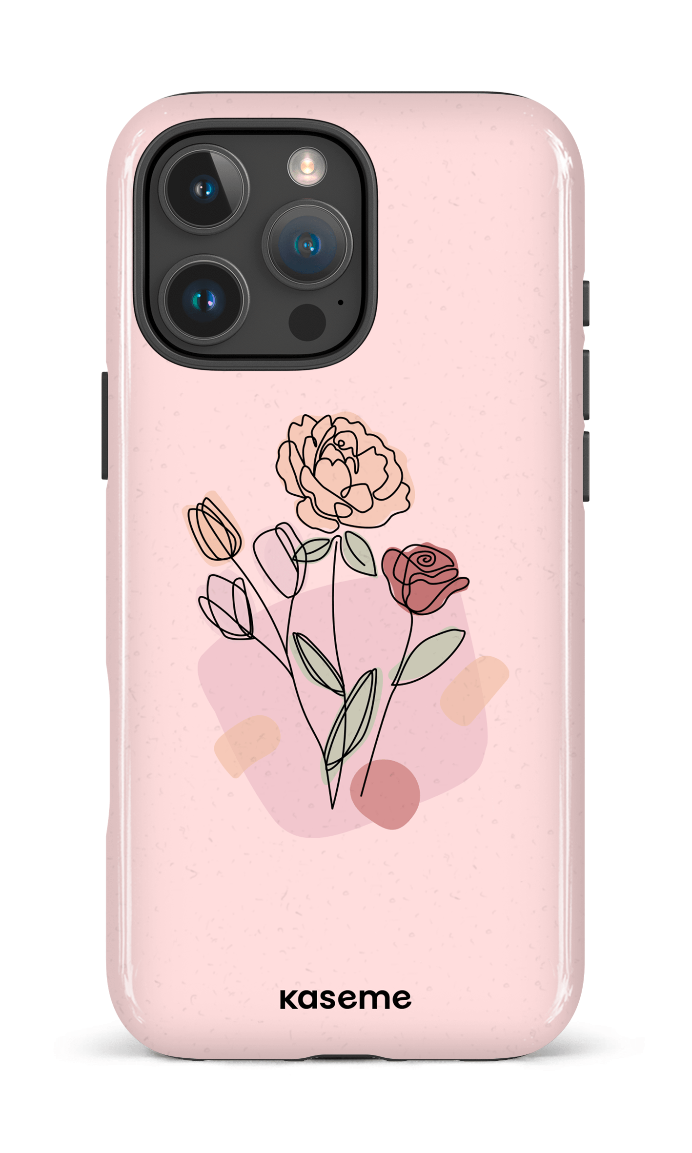 iPhone 16 Pro Max Impact Case Spring memories pink -