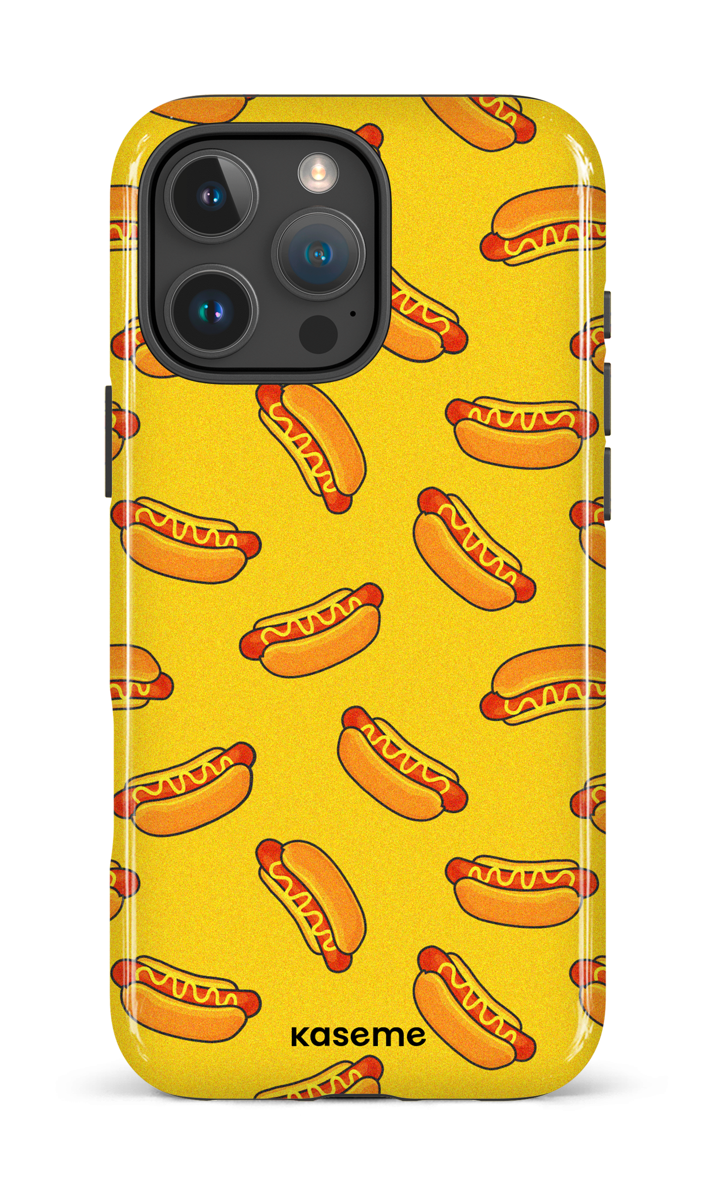 iPhone 16 Pro Max Impact Case Steam Yellow -