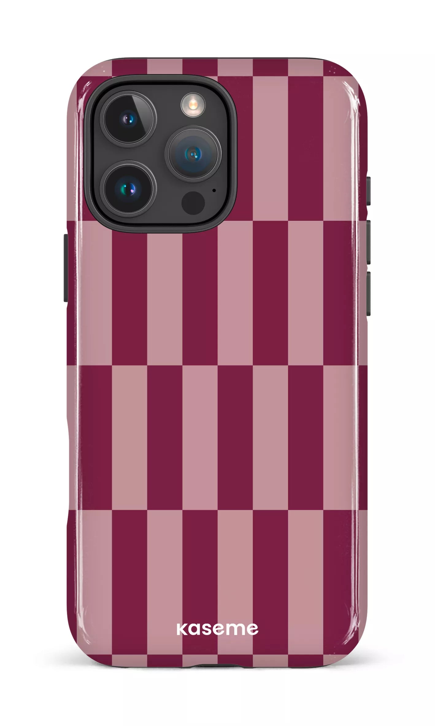 iPhone 16 Pro Max Impact Case Structured Burgundy -