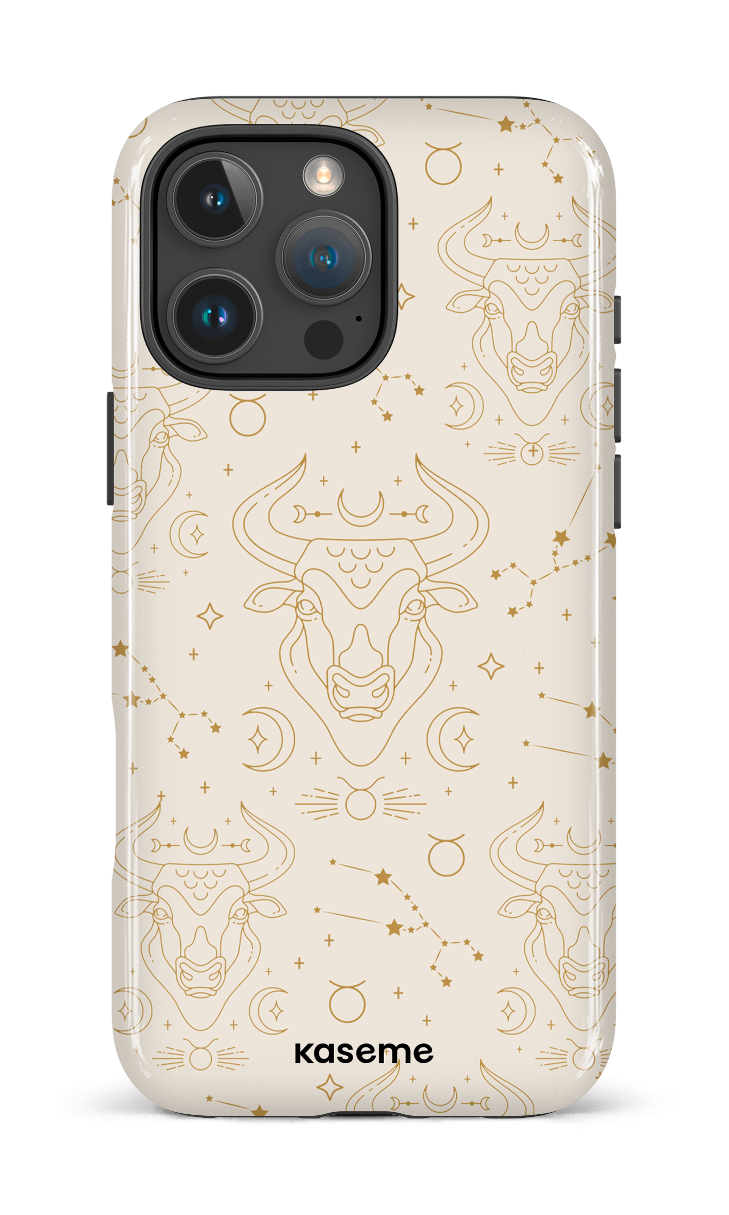 iPhone 16 Pro Max Impact Case Taurus Beige -