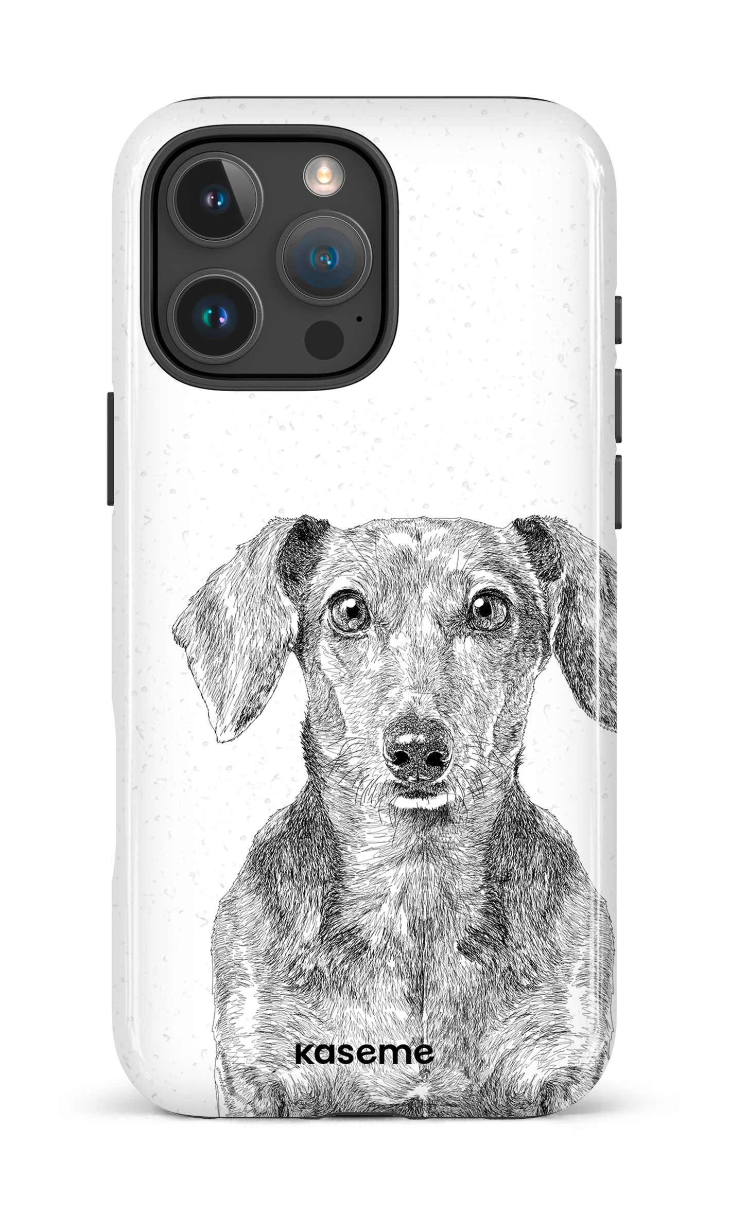 iPhone 16 Pro Max Impact Case Teckel Dachshund -