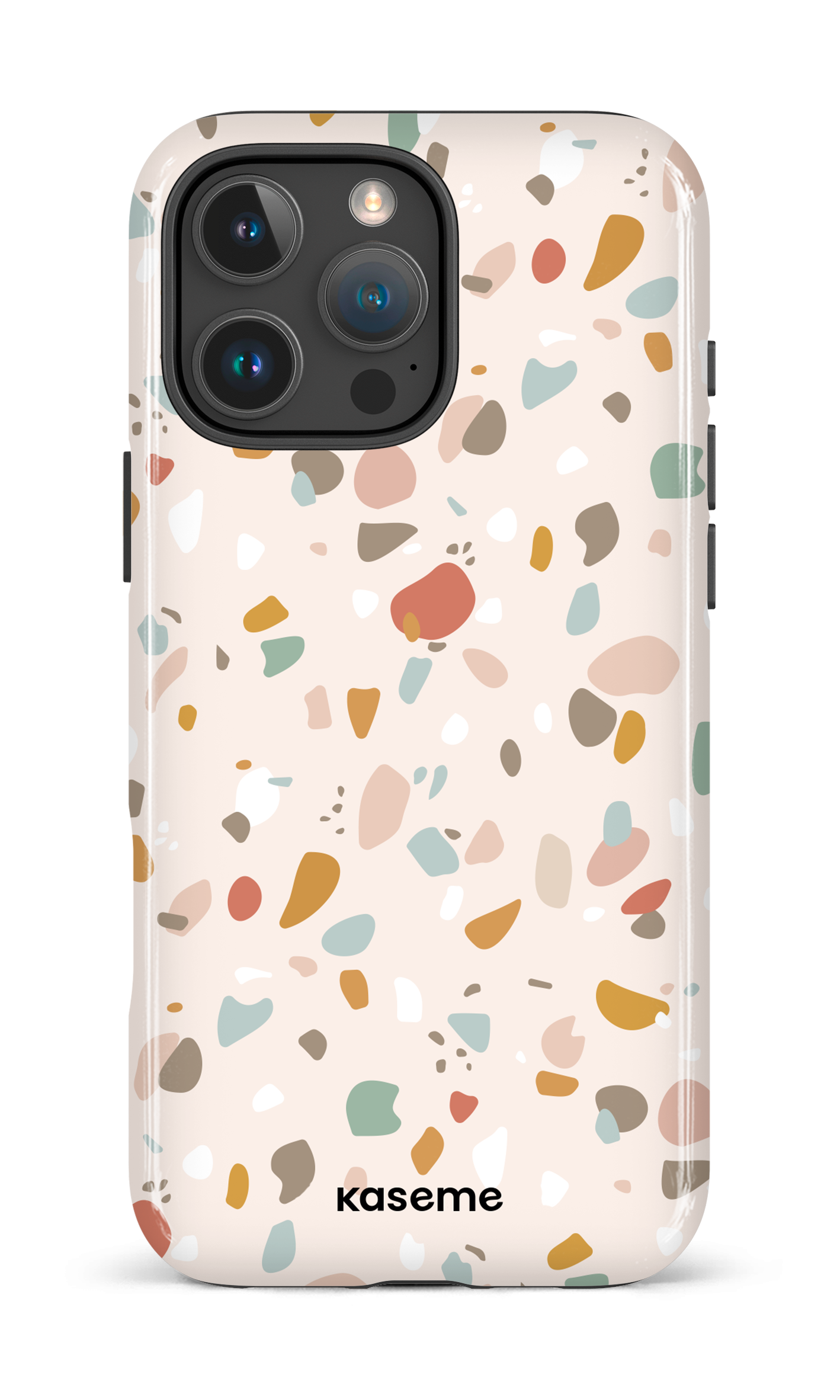 iPhone 16 Pro Max Impact Case Terrazzo -