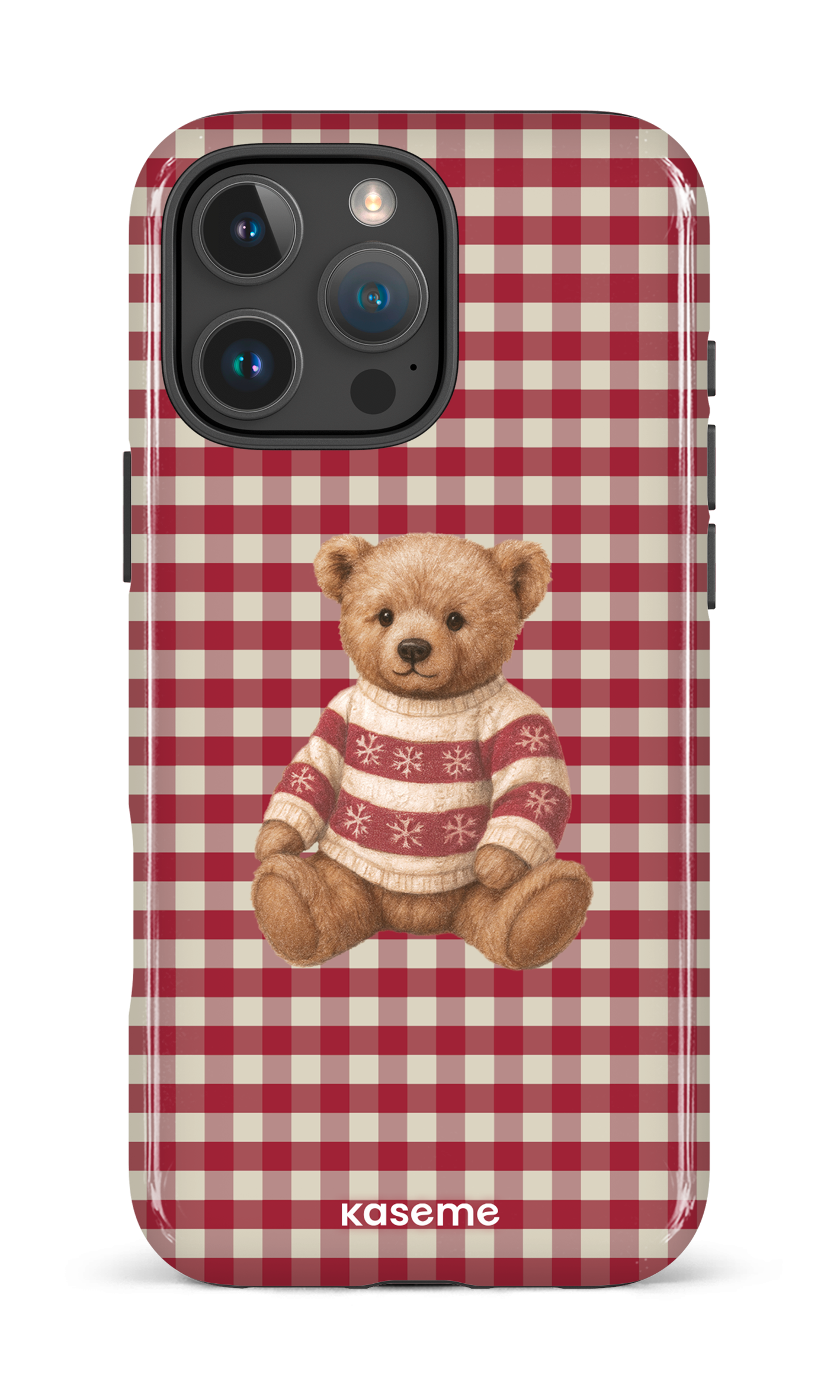 iPhone 16 Pro Max Impact Case Theodore Red -