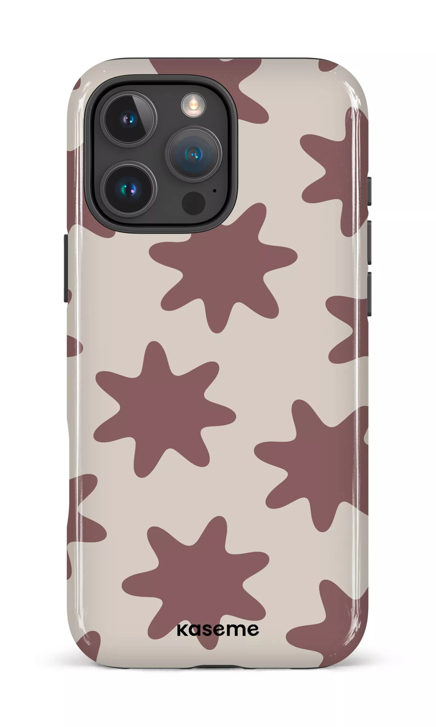 iPhone 16 Pro Max Impact Case Unframed Brown -