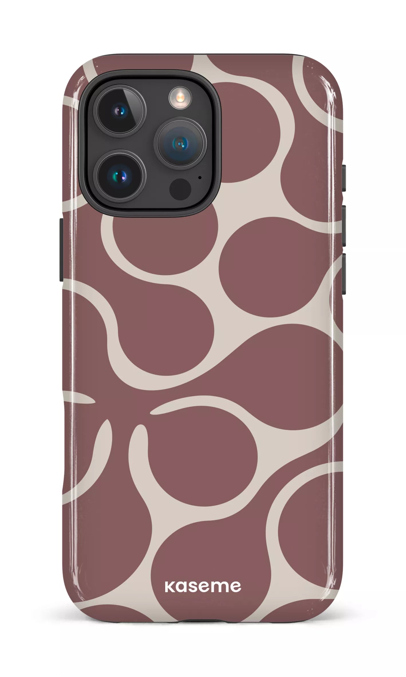 iPhone 16 Pro Max Impact Case Unscripted Brown -