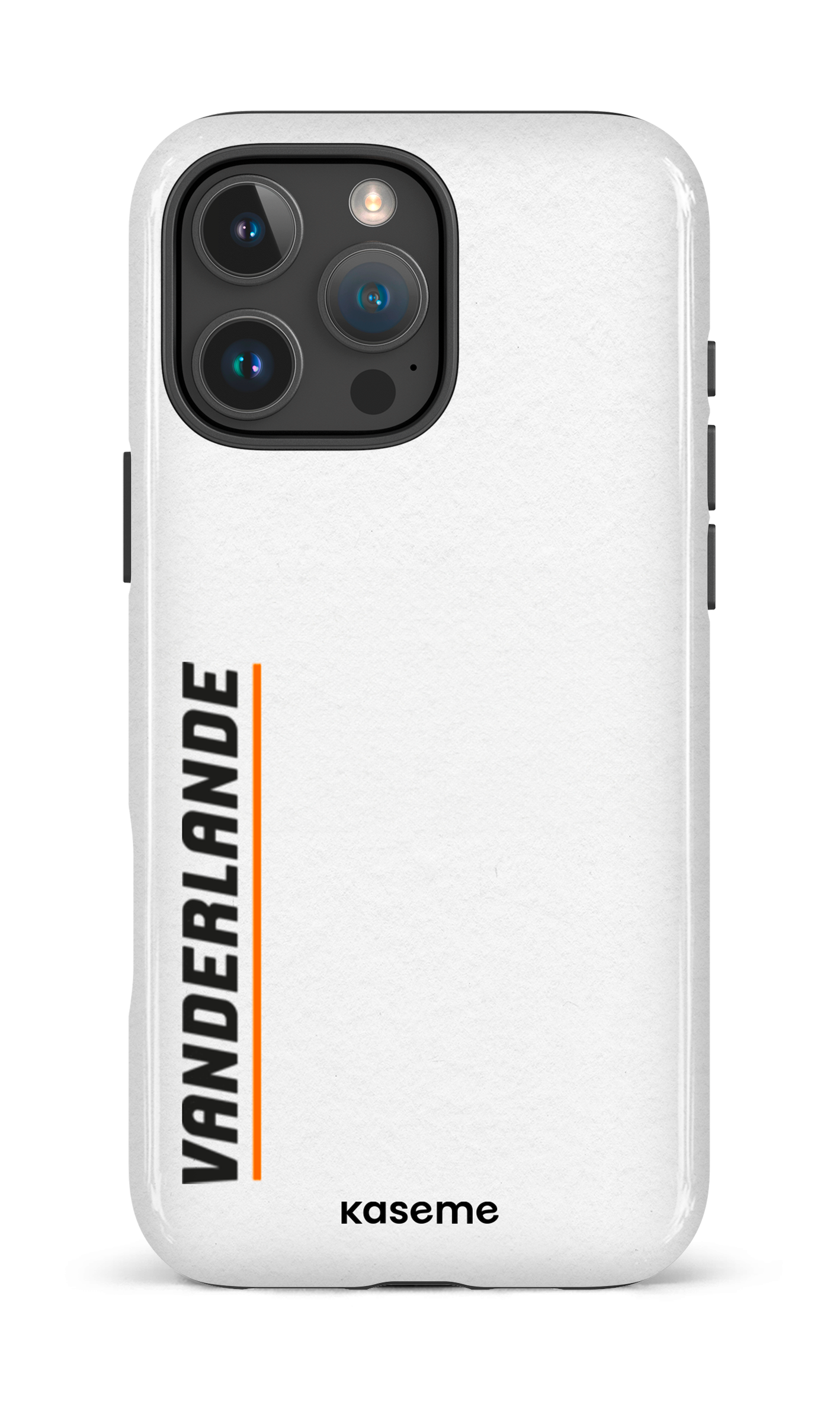 iPhone 16 Pro Max Impact Case Vanderlande Blanc -