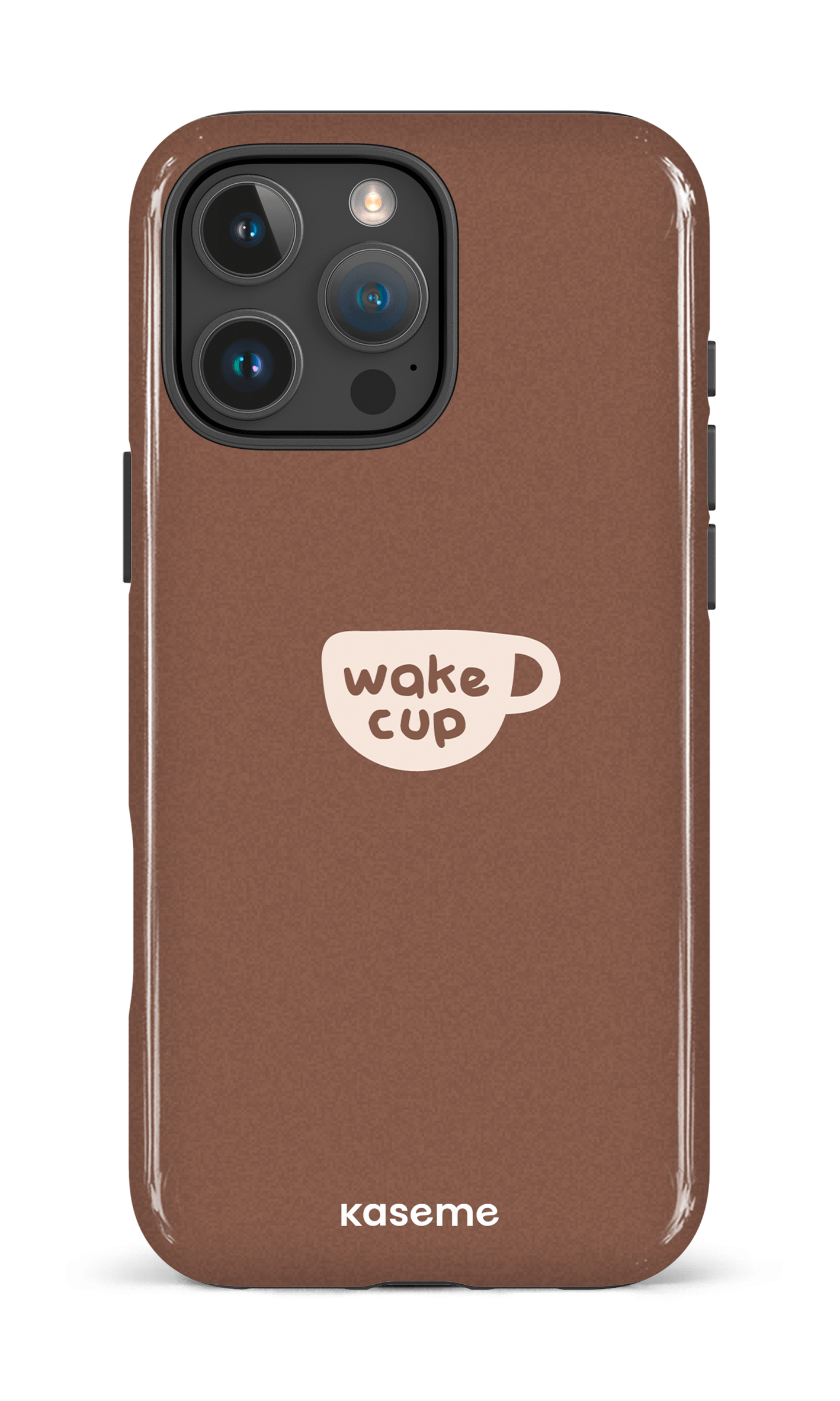 iPhone 16 Pro Max Impact Case Wake Cup -