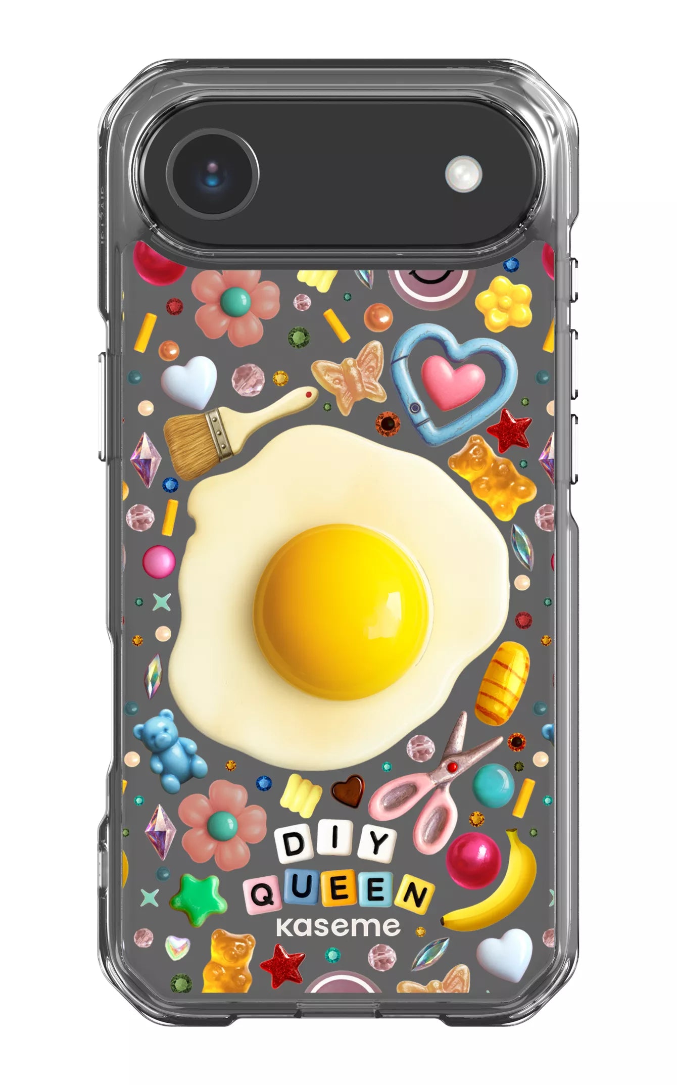 iPhone 17 Air Clear Case DIY Queen Clear Case by Marianne Plaisance -