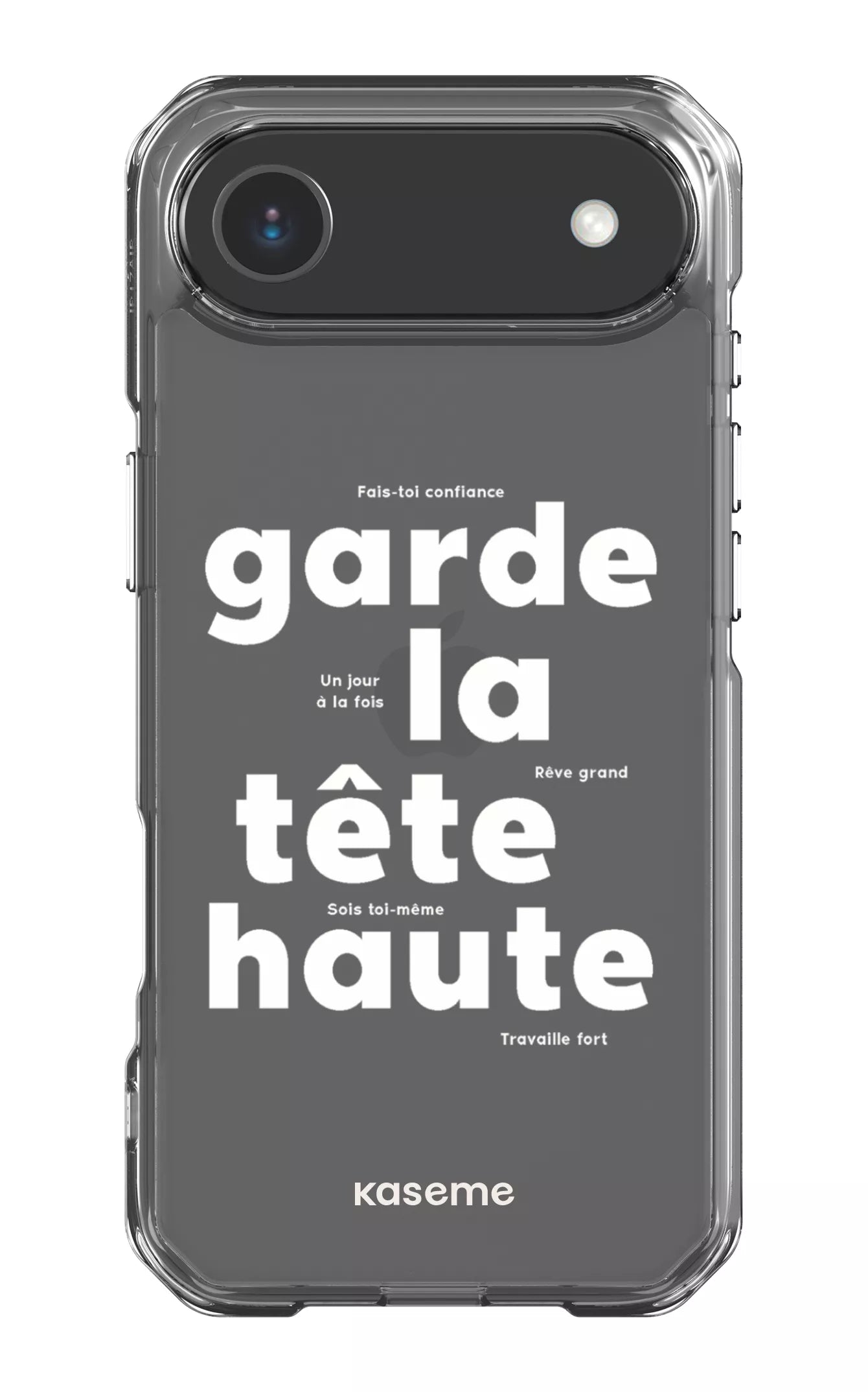 iPhone 17 Air Clear Case État d'esprit Clear Case -