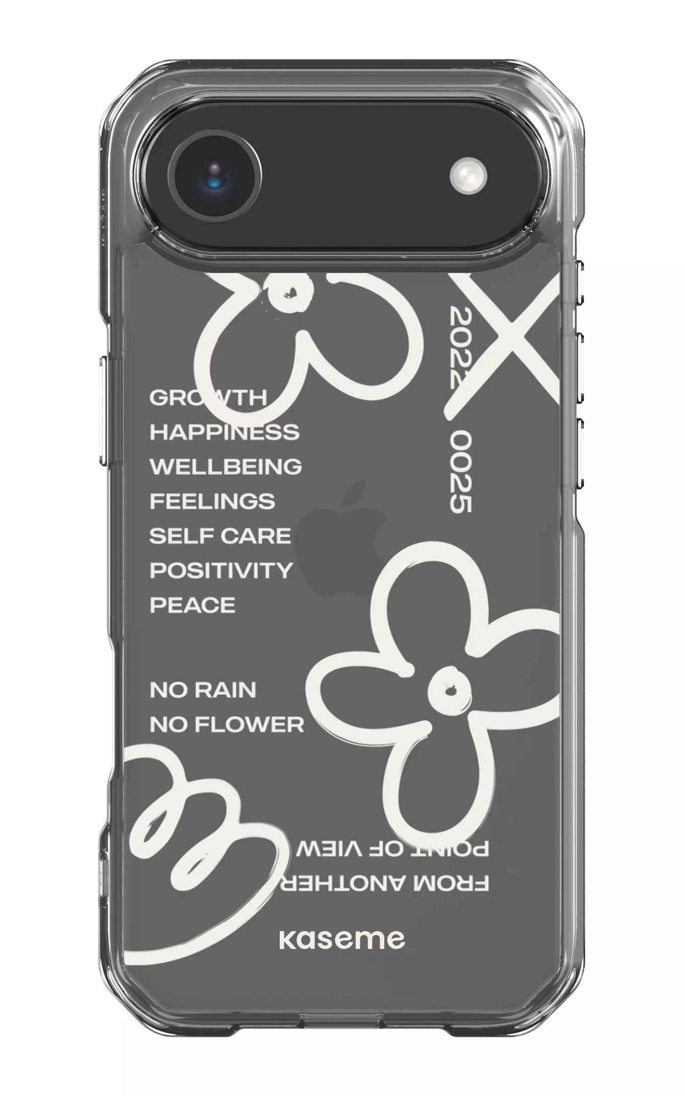 iPhone 17 Air Clear Case Feelings white Clear Case -