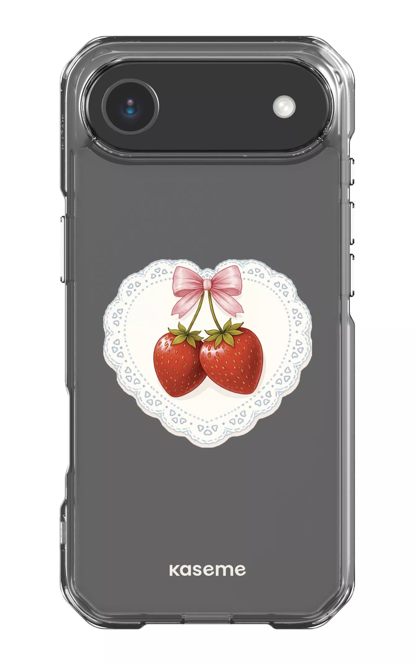 iPhone 17 Air Clear Case Fresa Lace Clear Case -