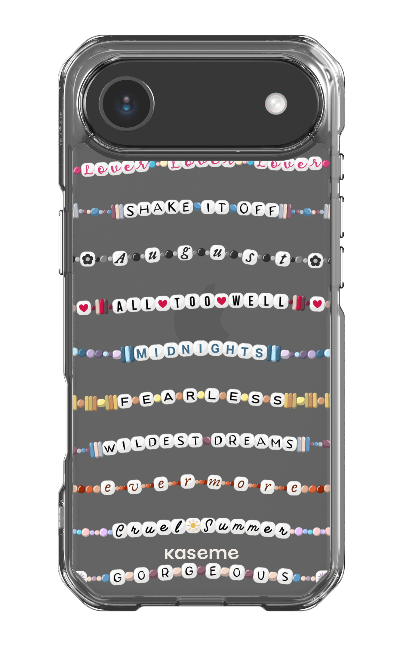 iPhone 17 Air Clear Case Love Story Clear Case -