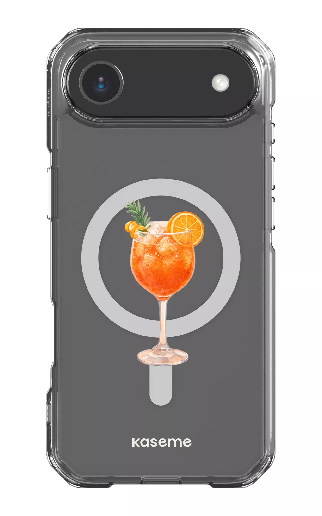 iPhone 17 Air Clear Case Magsafe Aperol Sunset Clear Case -