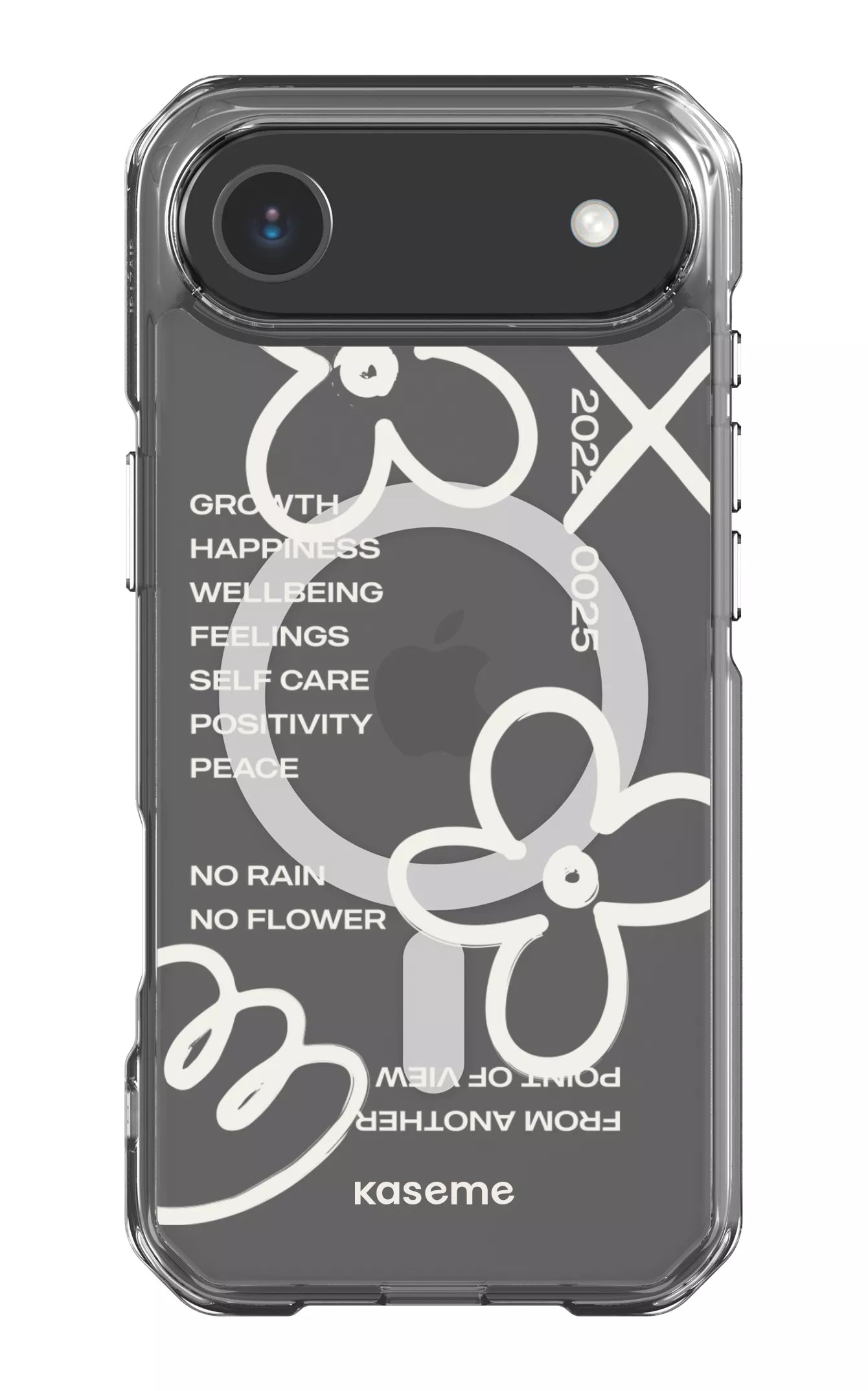iPhone 17 Air Clear Case Magsafe Feelings white Clear Case -